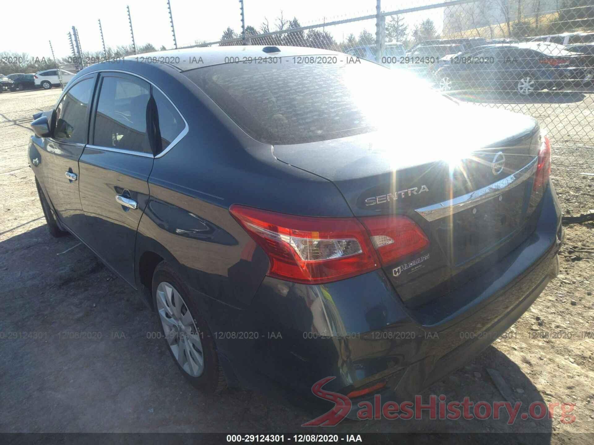 3N1AB7APXHY344068 2017 NISSAN SENTRA