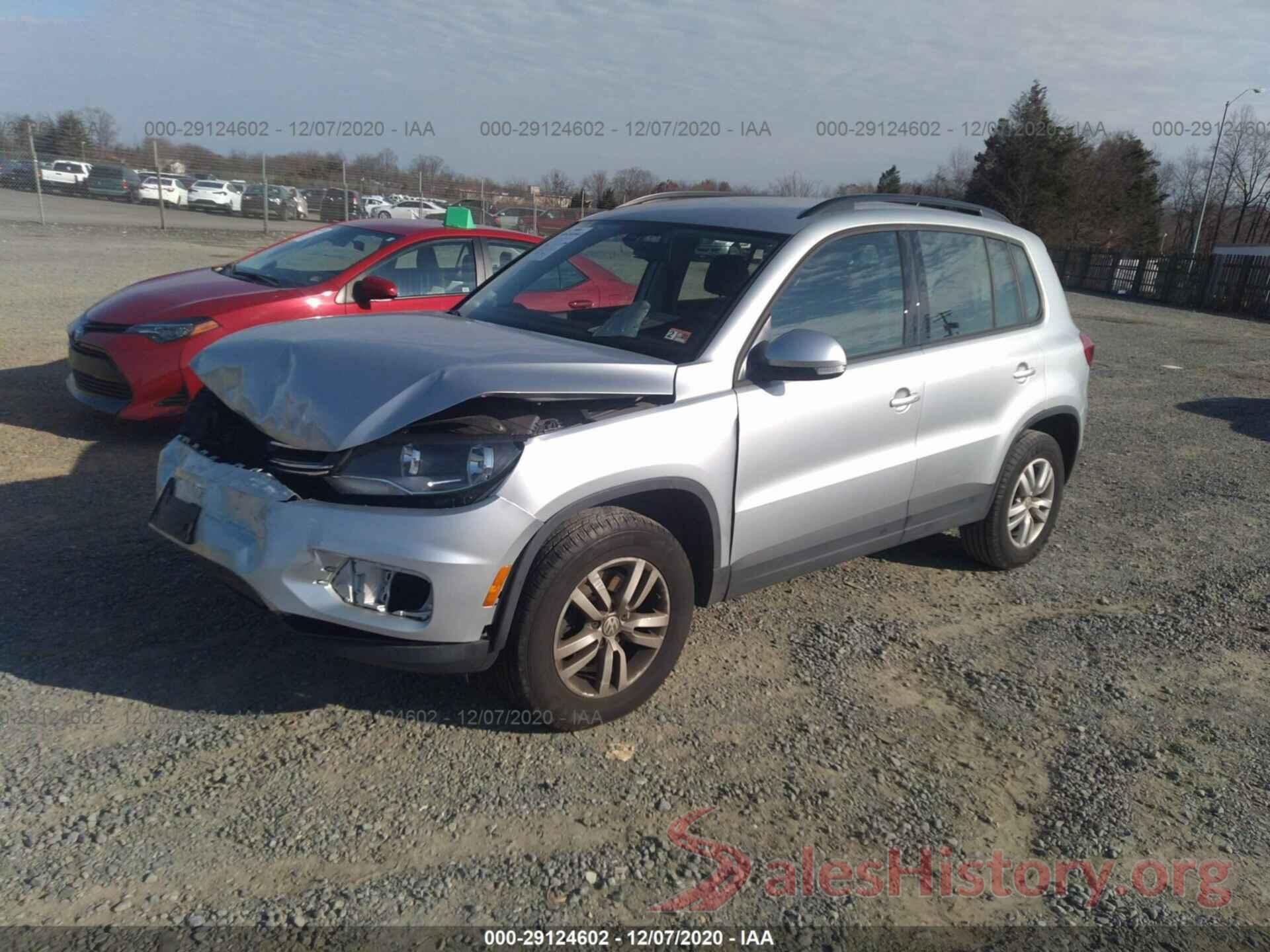 WVGBV7AX7GW578565 2016 VOLKSWAGEN TIGUAN