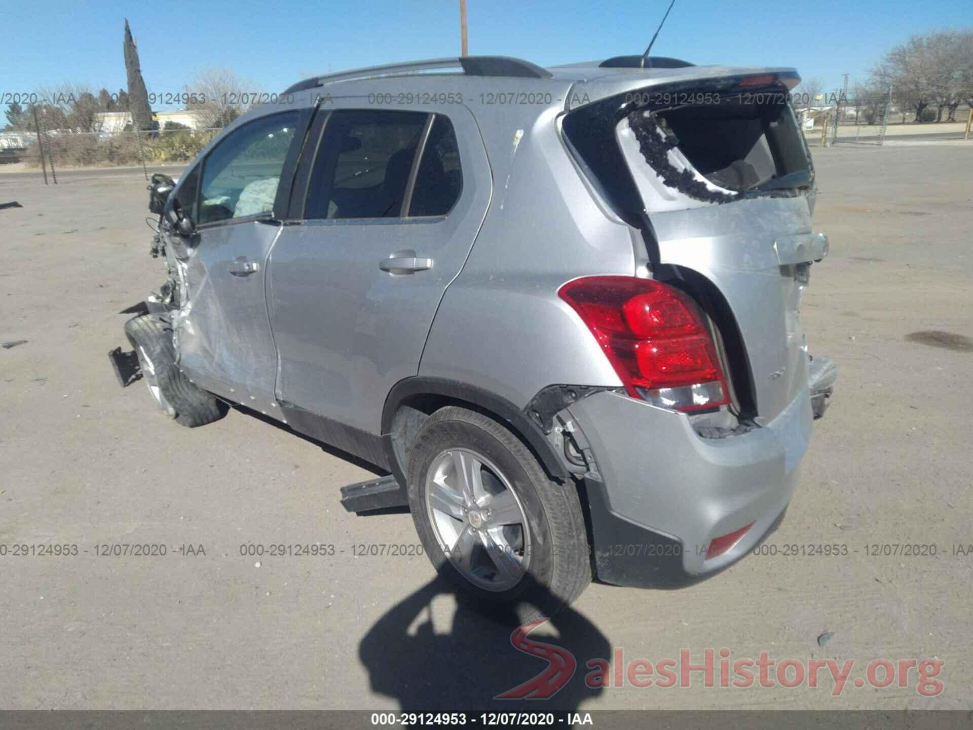 3GNCJLSB0KL364670 2019 CHEVROLET TRAX