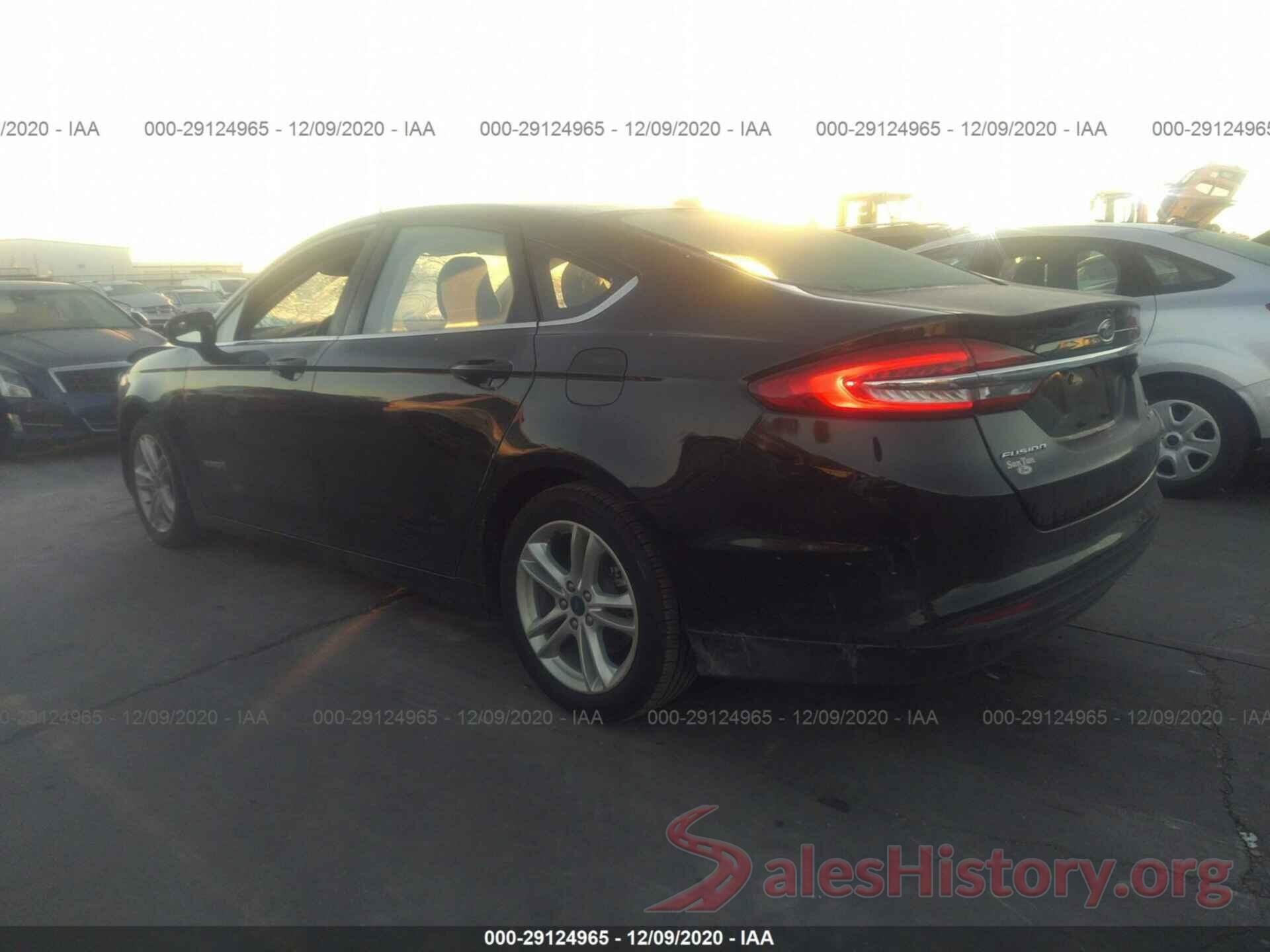 3FA6P0LU5JR269106 2018 FORD FUSION HYBRID