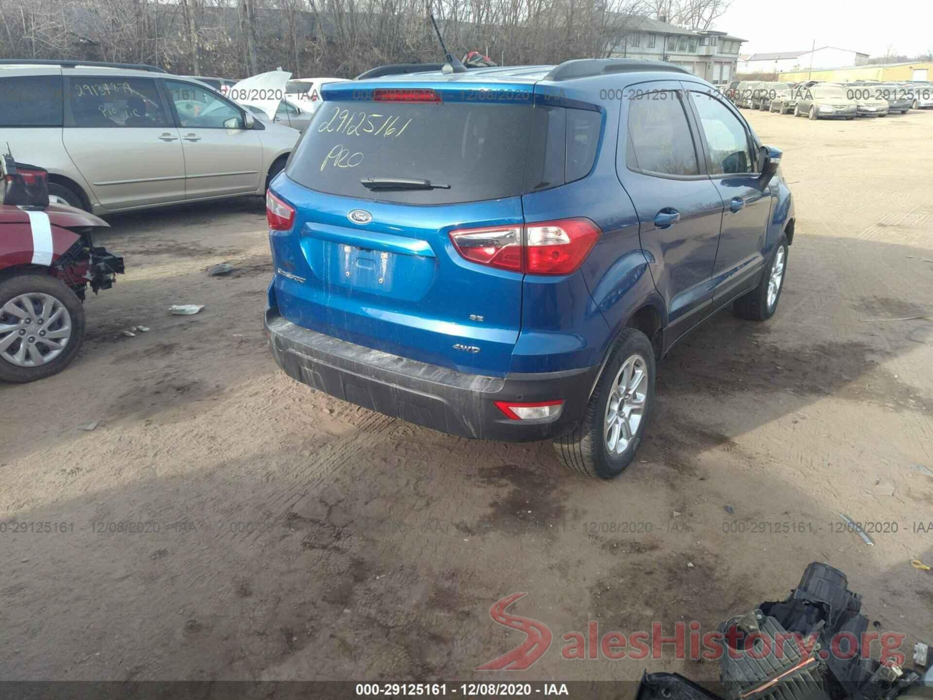 MAJ6S3GL2KC270229 2019 FORD ECOSPORT