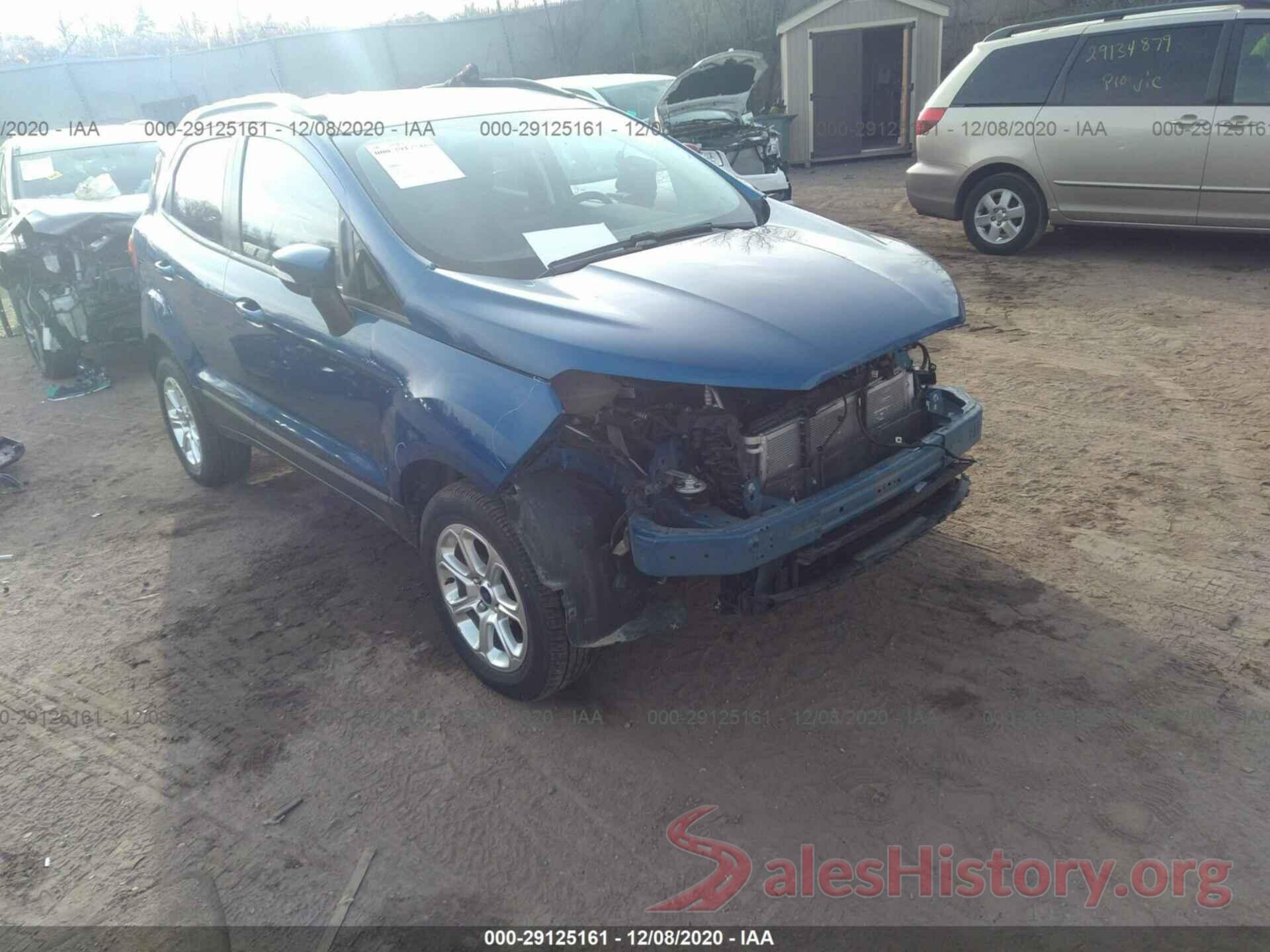 MAJ6S3GL2KC270229 2019 FORD ECOSPORT