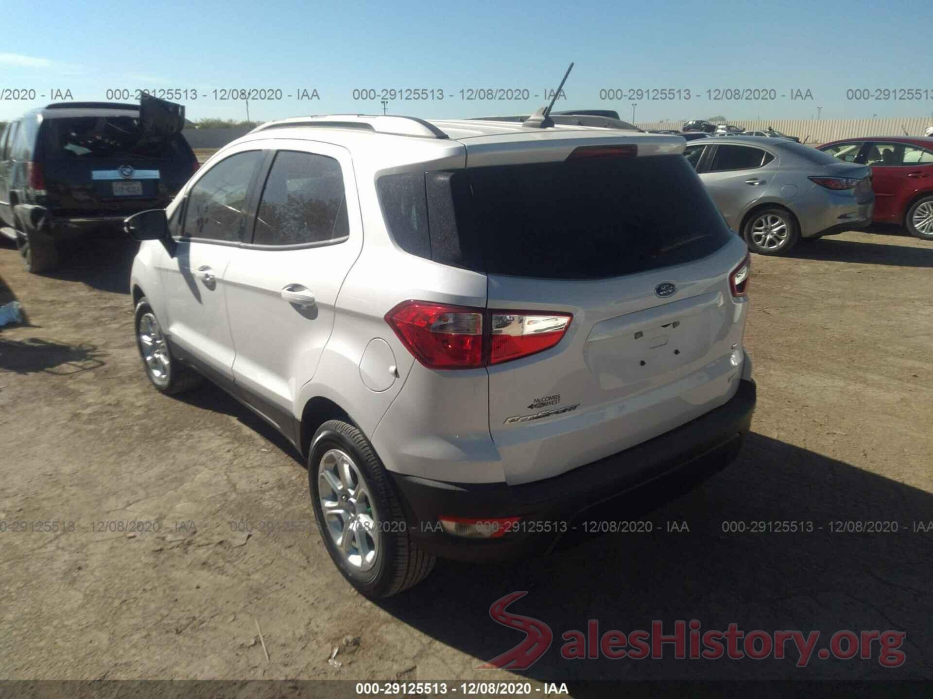 MAJ3S2GE0LC368059 2020 FORD ECOSPORT