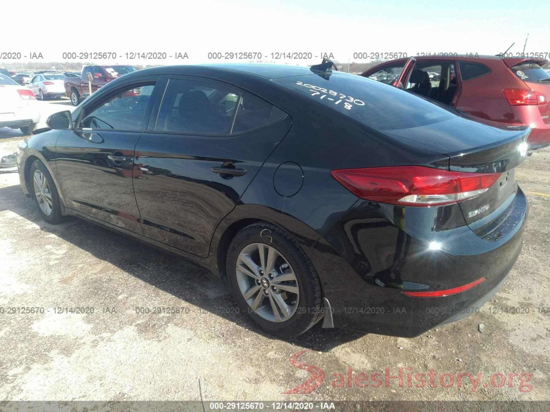 5NPD84LF4JH309380 2018 HYUNDAI ELANTRA