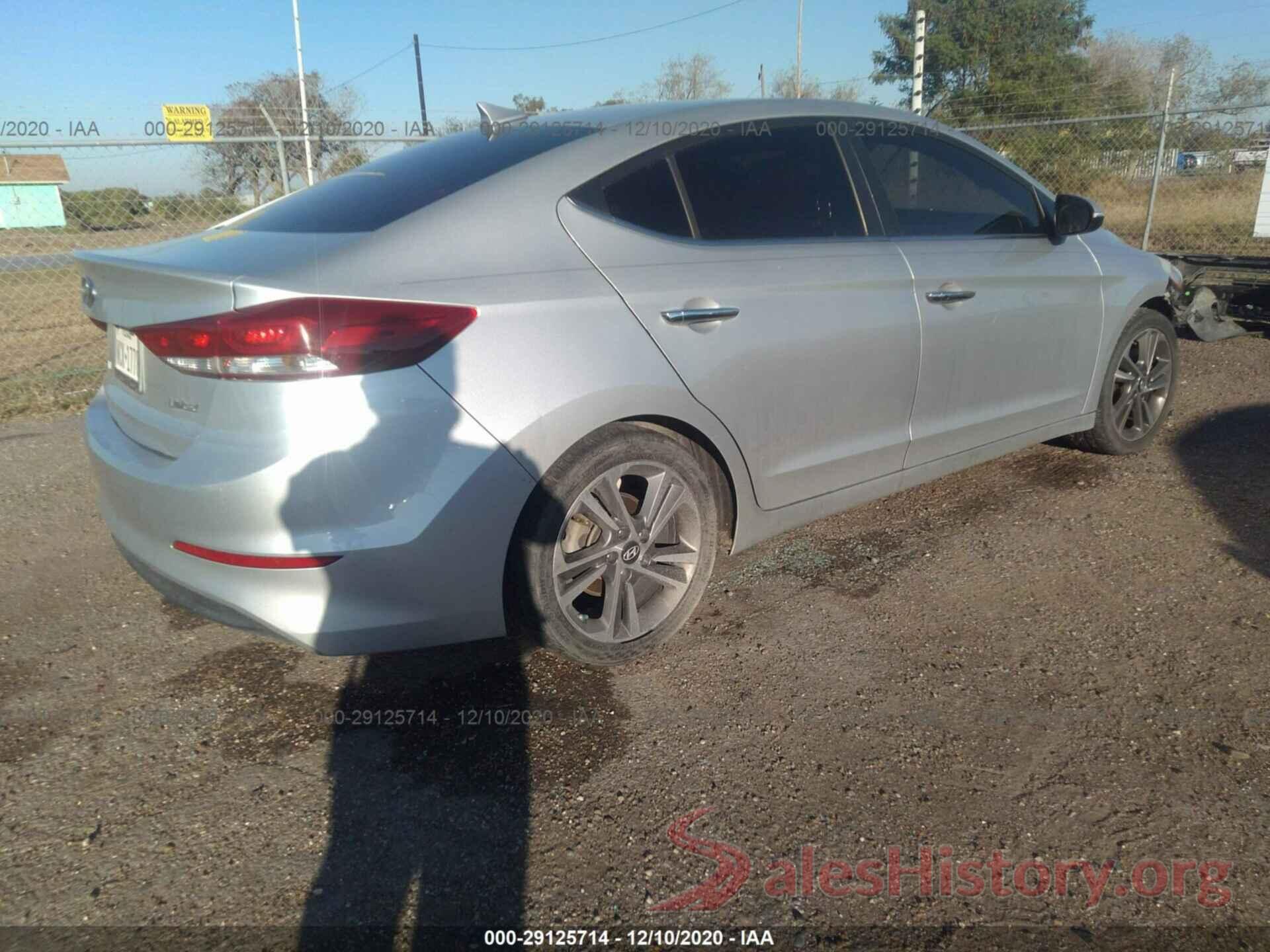 5NPD84LFXHH031885 2017 HYUNDAI ELANTRA