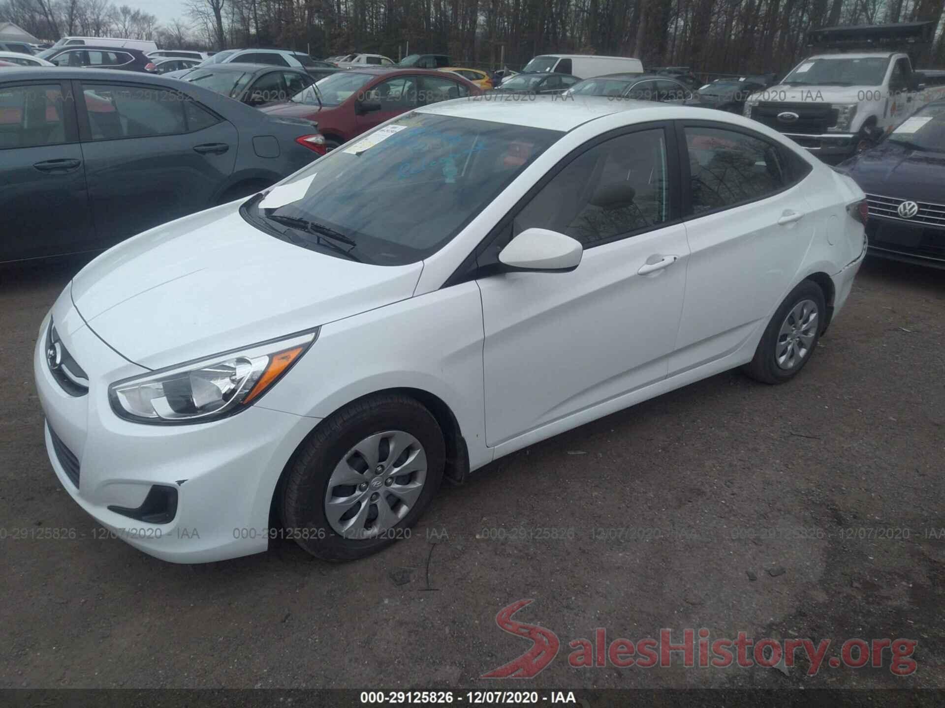 KMHCT4AE7GU142334 2016 HYUNDAI ACCENT