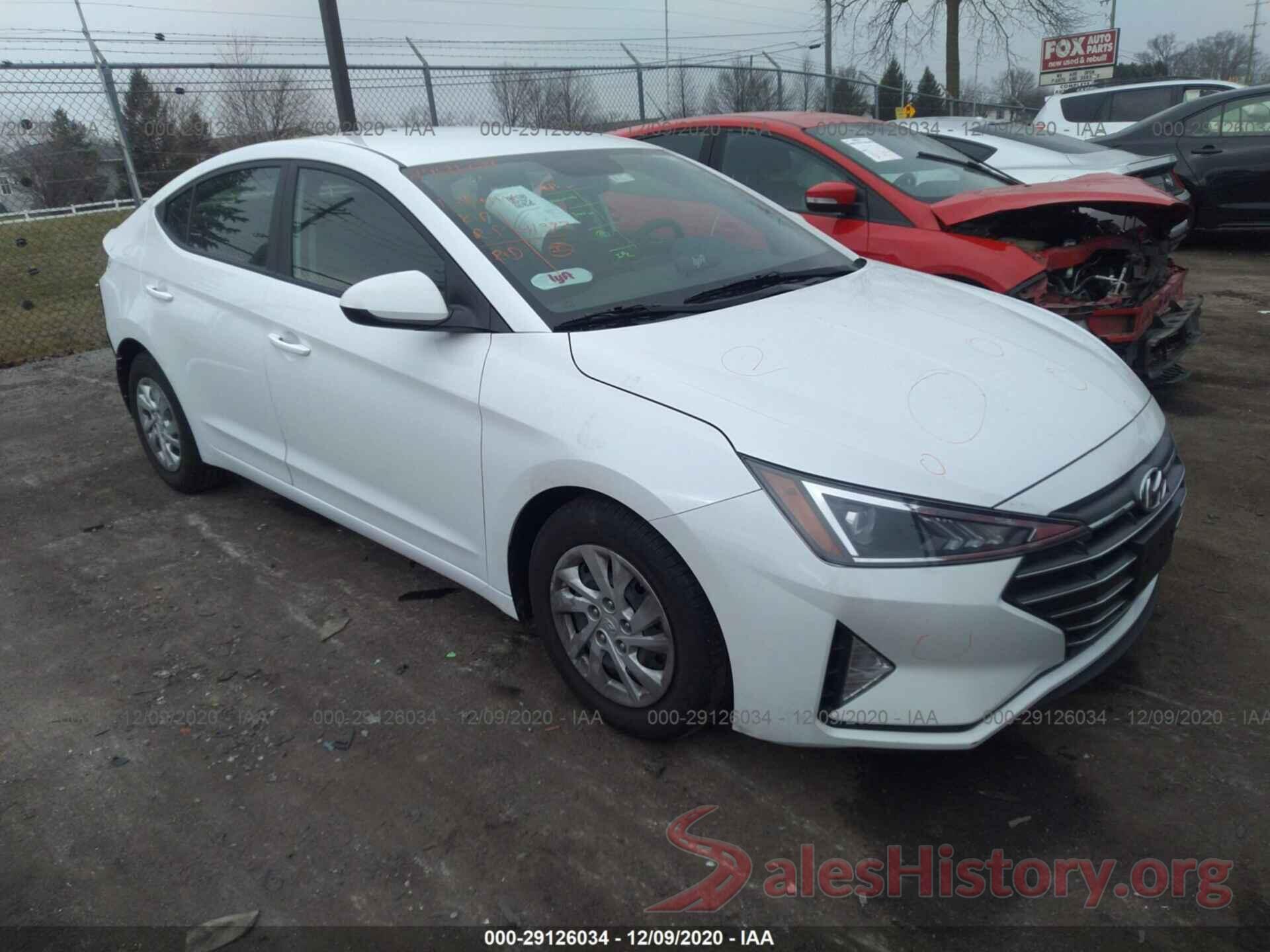 5NPD74LF8KH469377 2019 HYUNDAI ELANTRA