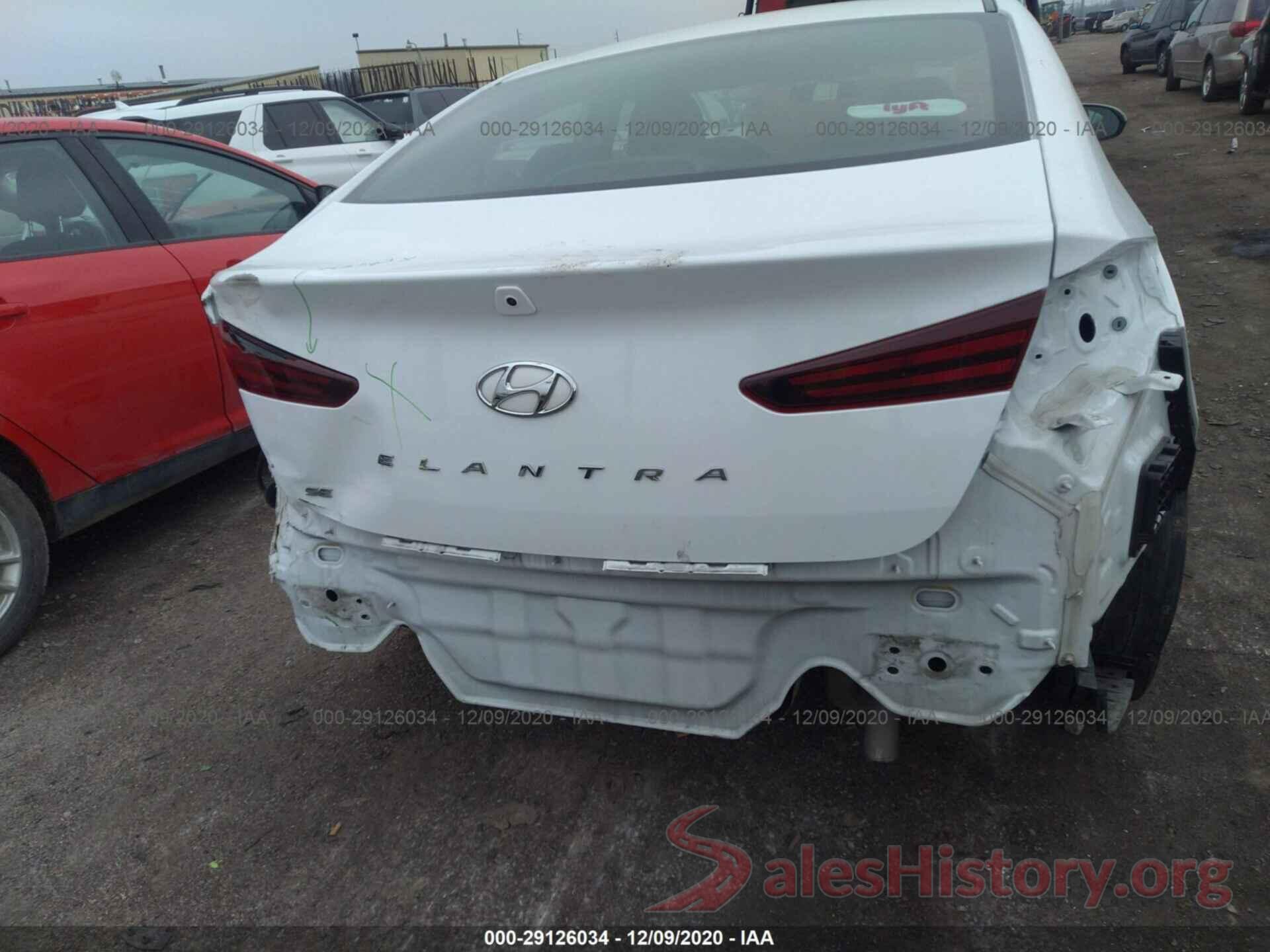 5NPD74LF8KH469377 2019 HYUNDAI ELANTRA