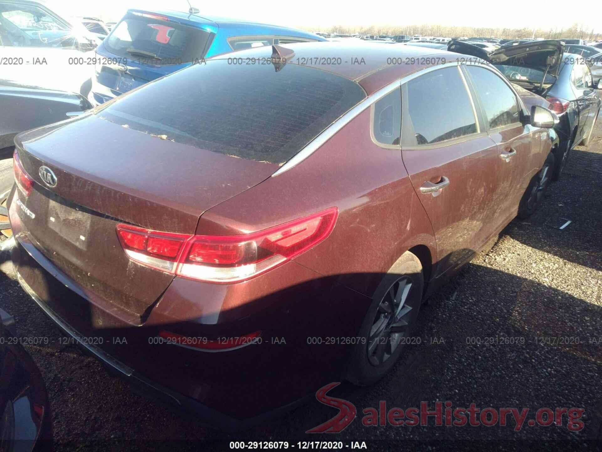 5XXGT4L39KG315299 2019 KIA OPTIMA