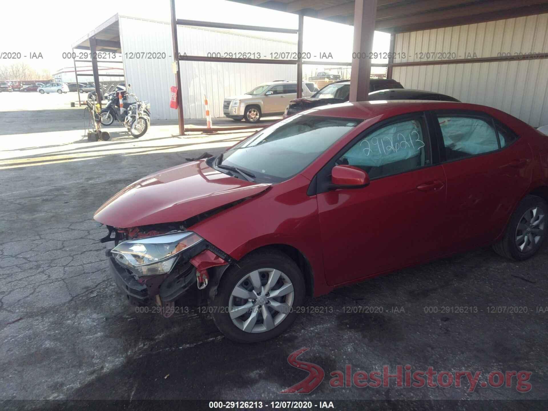 5YFBURHE3GP551637 2016 TOYOTA COROLLA