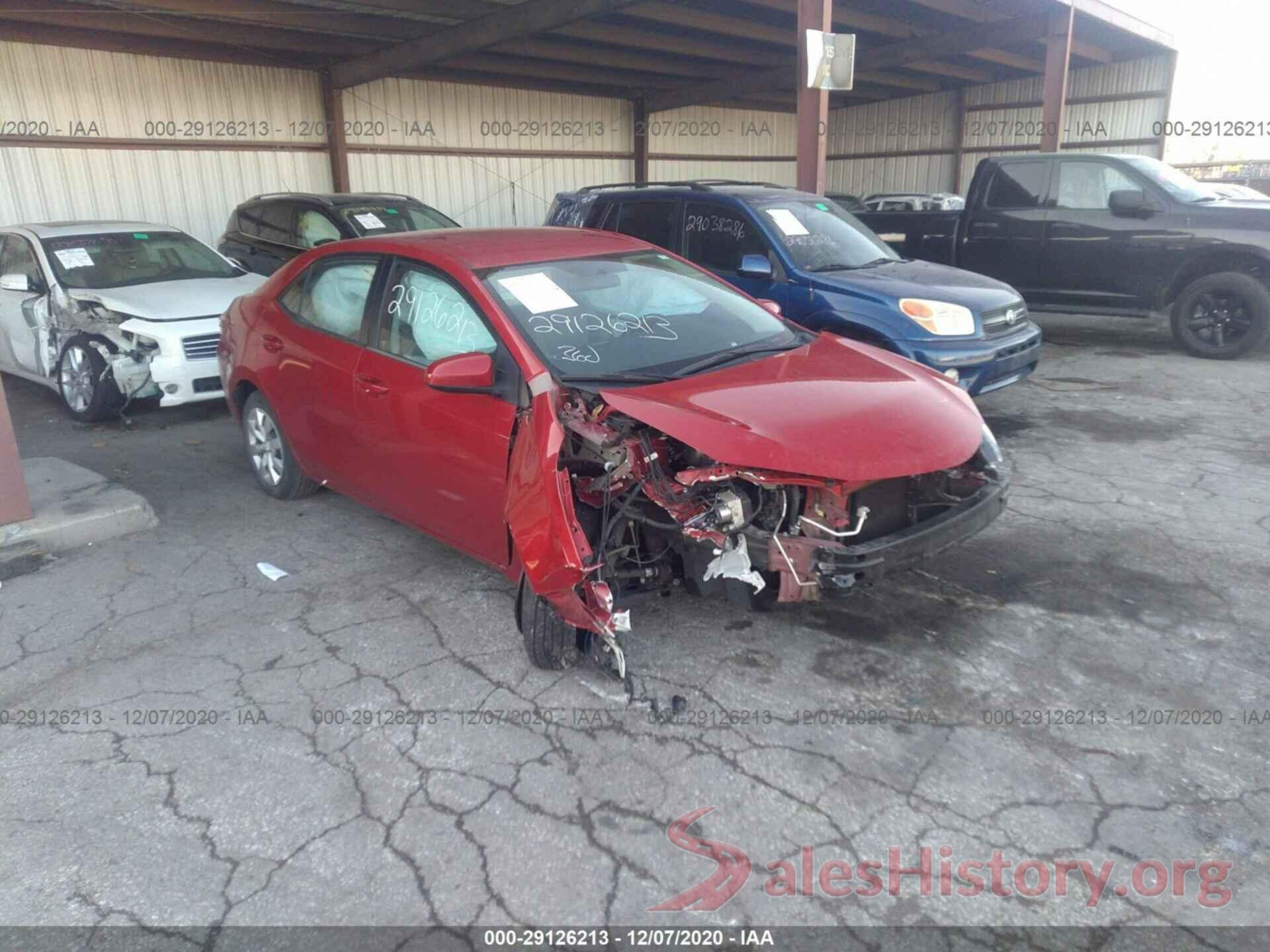 5YFBURHE3GP551637 2016 TOYOTA COROLLA