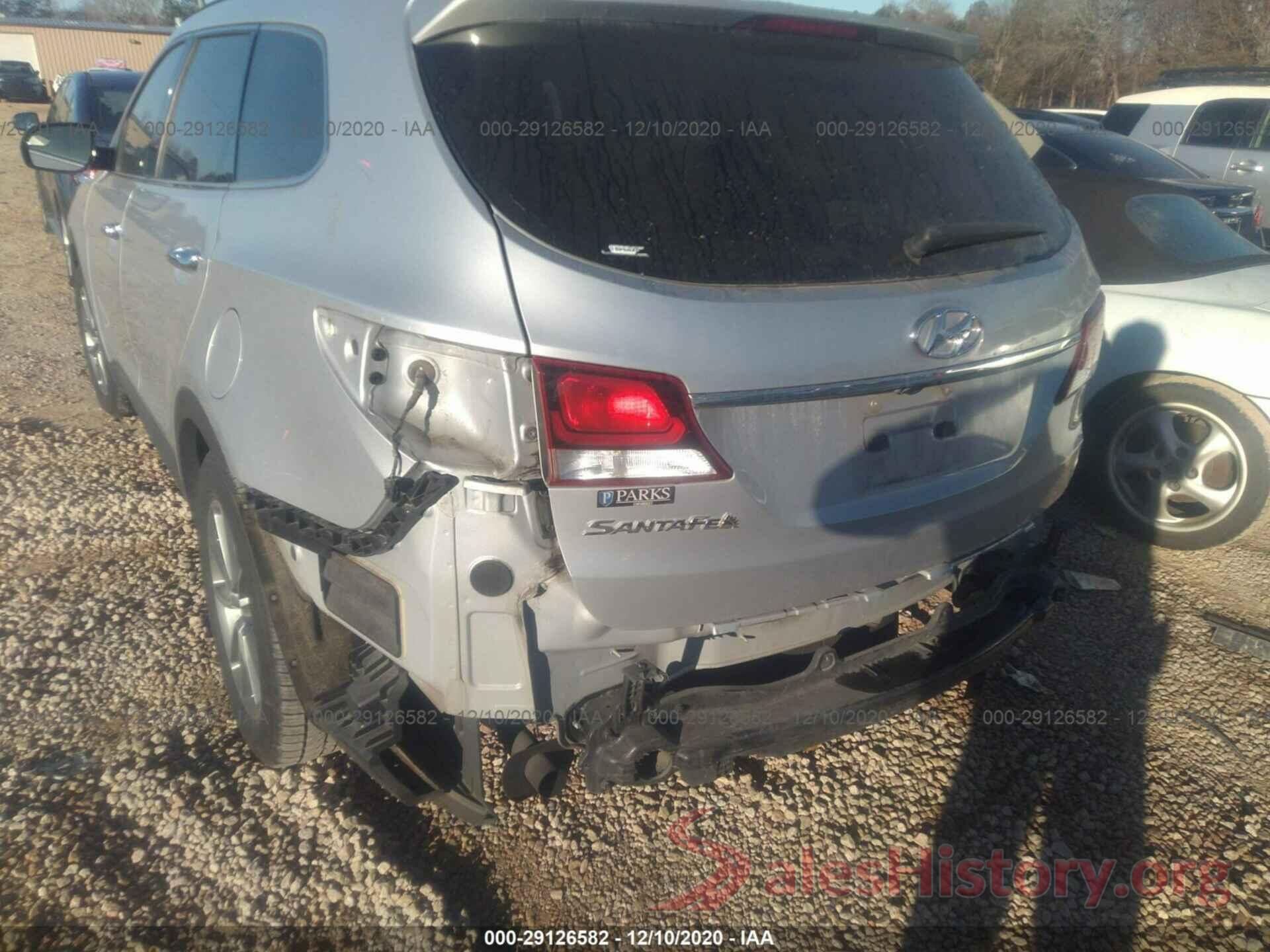 KM8SM4HF0HU207582 2017 HYUNDAI SANTA FE