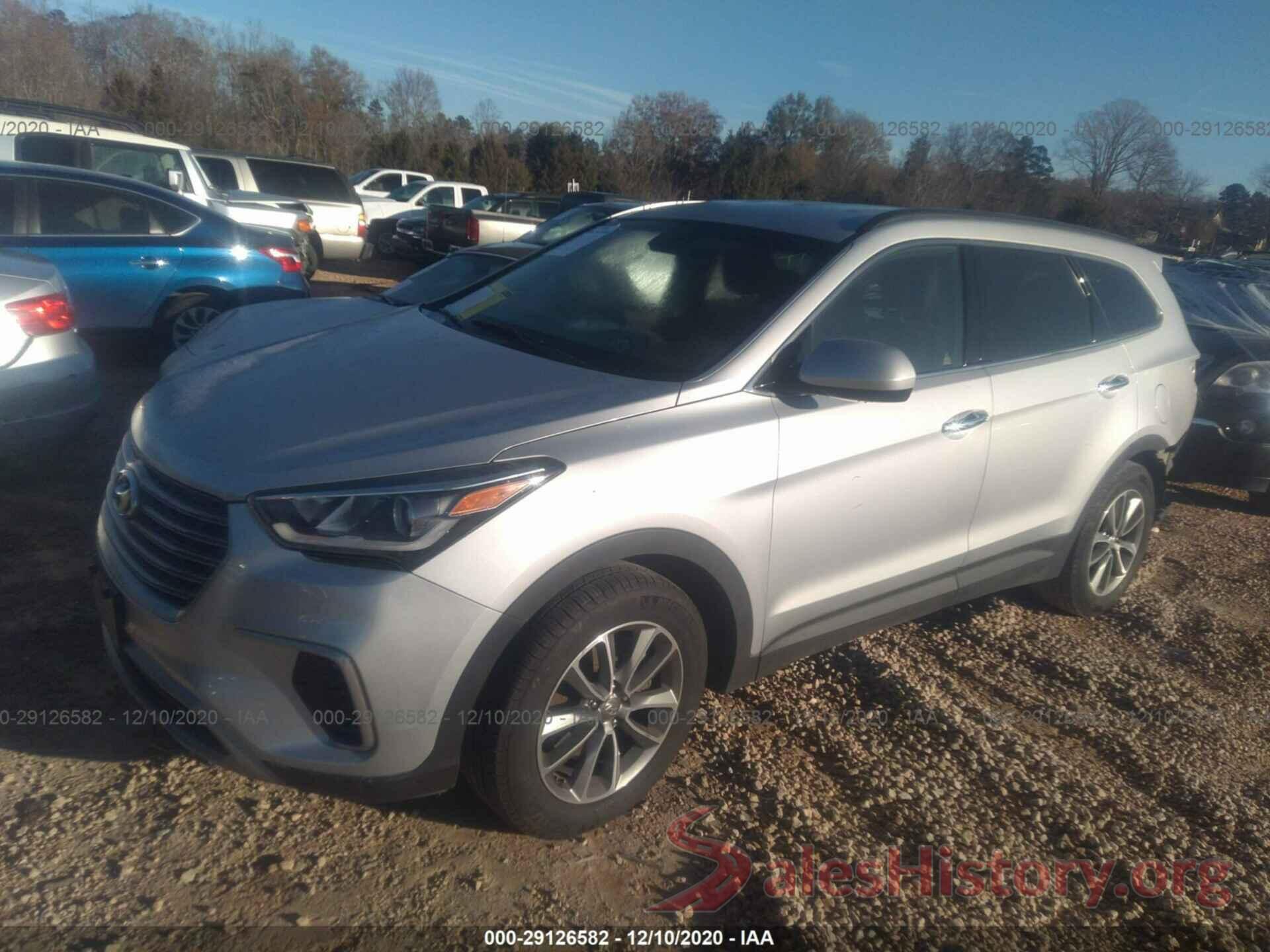 KM8SM4HF0HU207582 2017 HYUNDAI SANTA FE