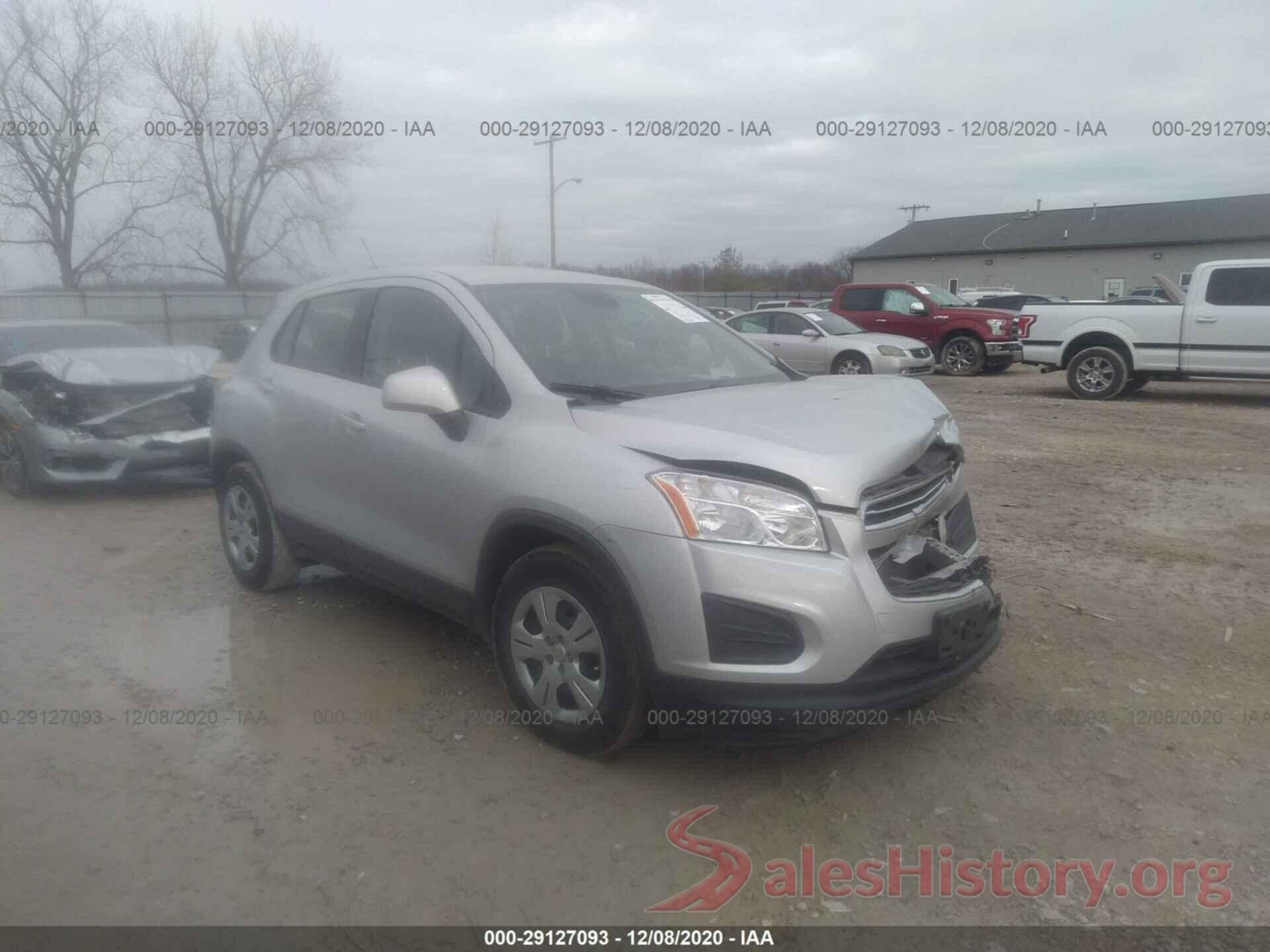 3GNCJKSB1GL274462 2016 CHEVROLET TRAX