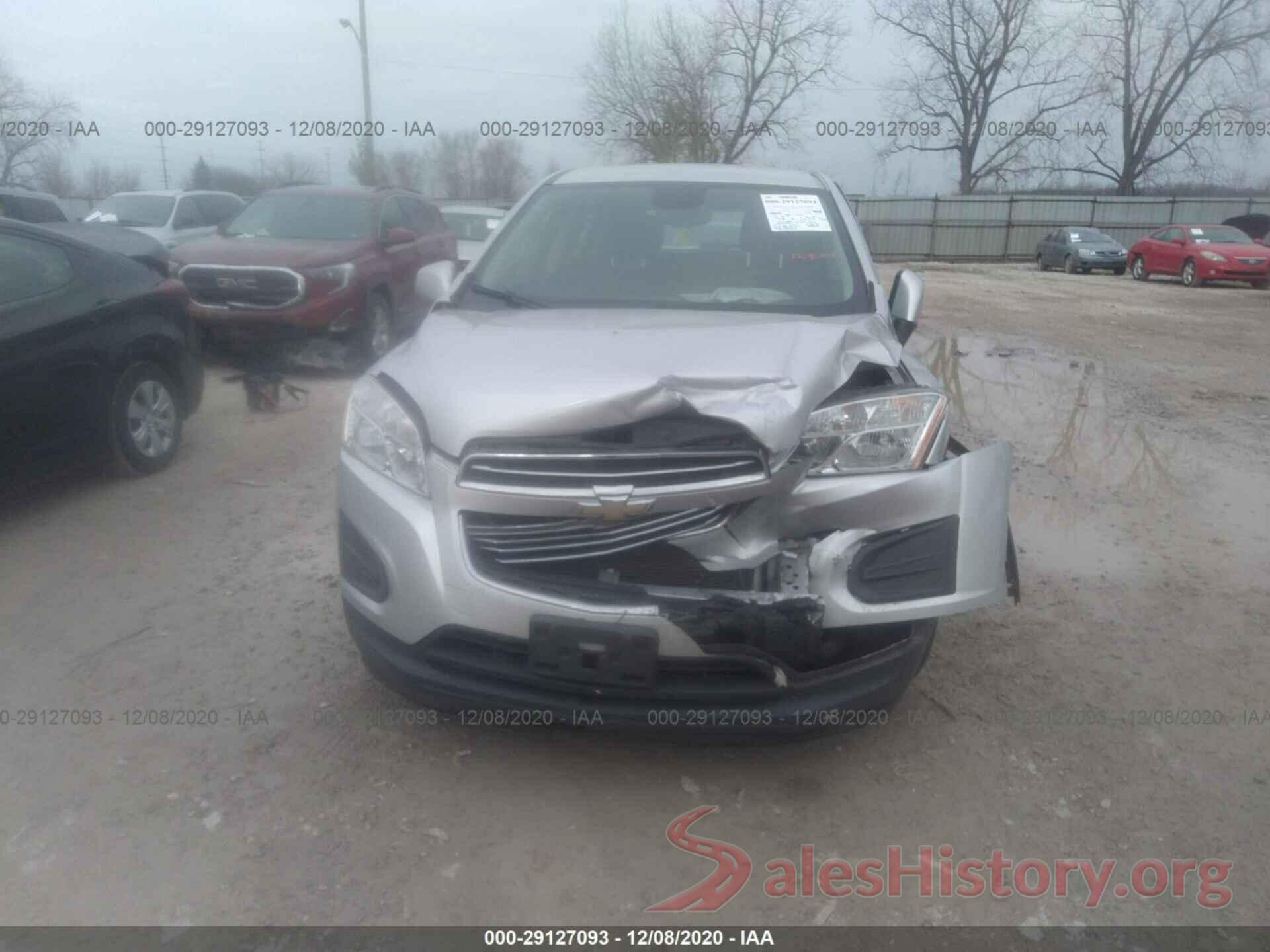 3GNCJKSB1GL274462 2016 CHEVROLET TRAX