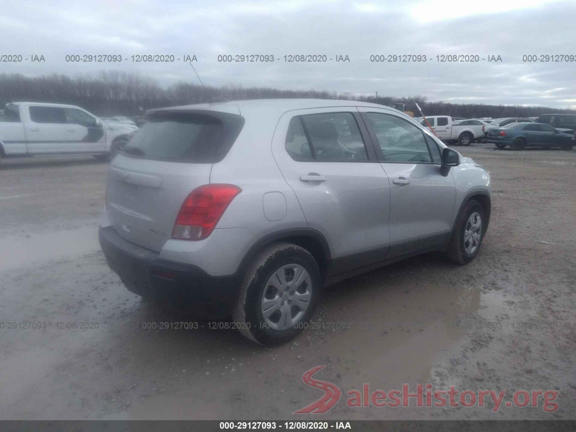 3GNCJKSB1GL274462 2016 CHEVROLET TRAX