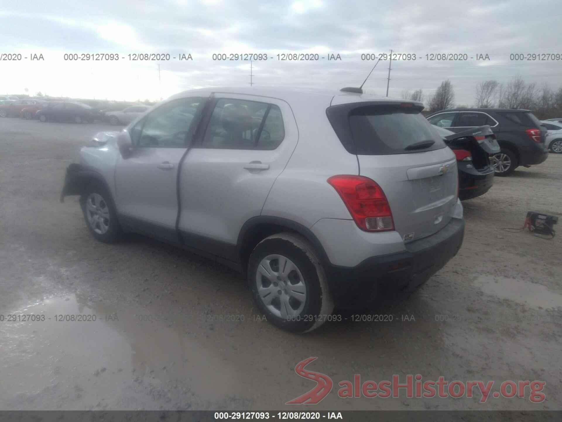 3GNCJKSB1GL274462 2016 CHEVROLET TRAX