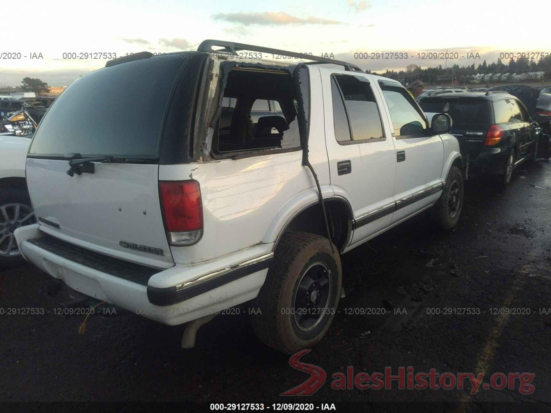 1GNDT13W6V2166248 1997 CHEVROLET BLAZER