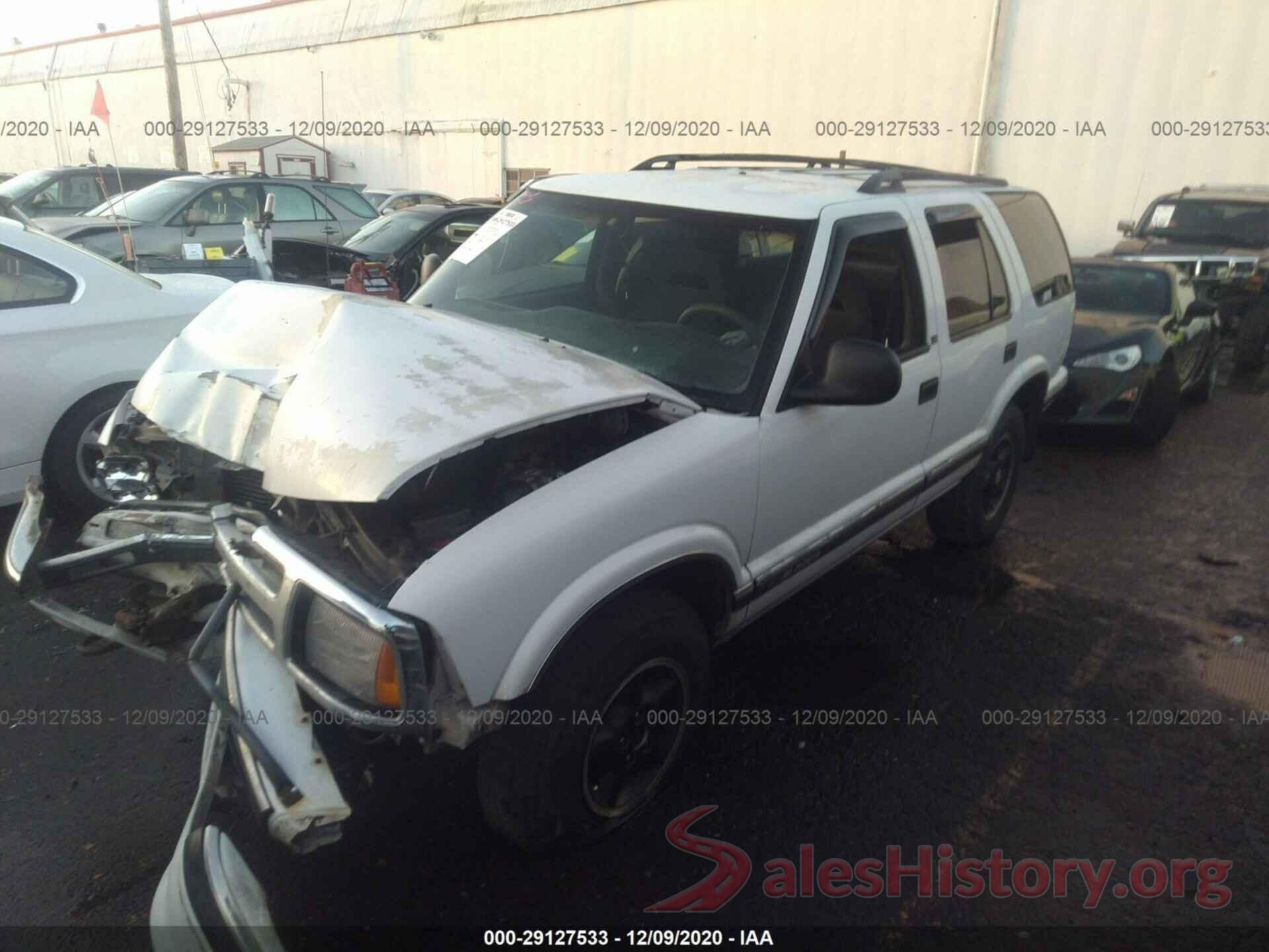 1GNDT13W6V2166248 1997 CHEVROLET BLAZER