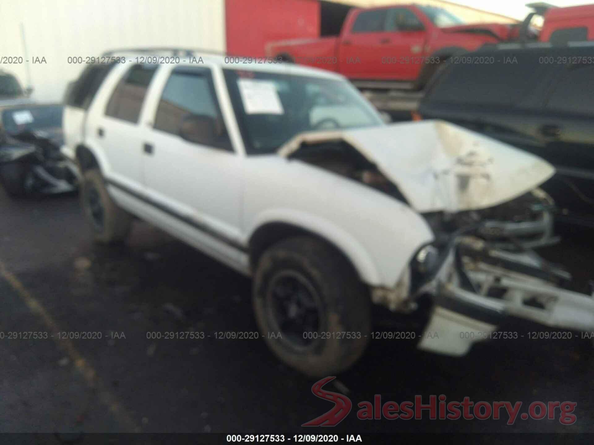 1GNDT13W6V2166248 1997 CHEVROLET BLAZER