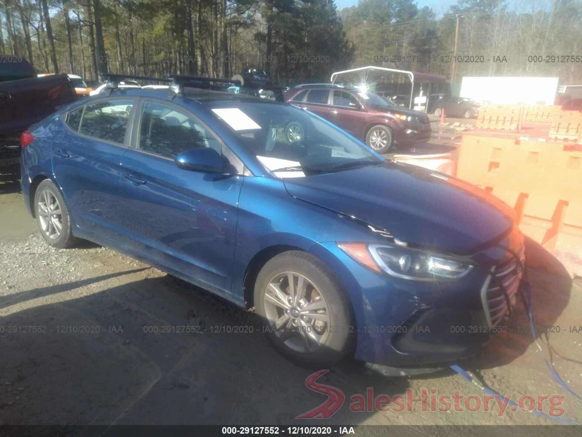 5NPD84LF7JH247232 2018 HYUNDAI ELANTRA