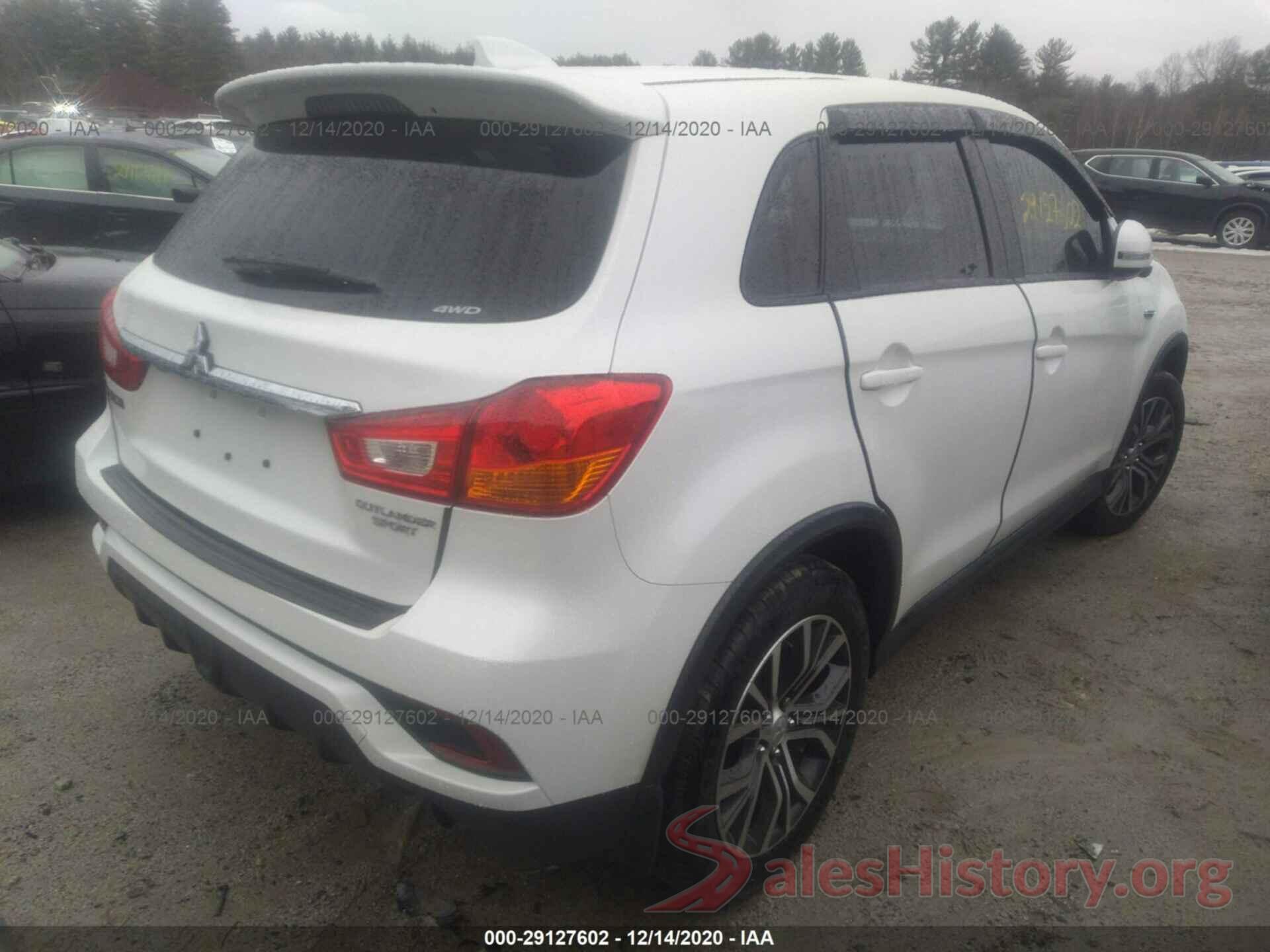 JA4AR3AU7KU003979 2019 MITSUBISHI OUTLANDER SPORT