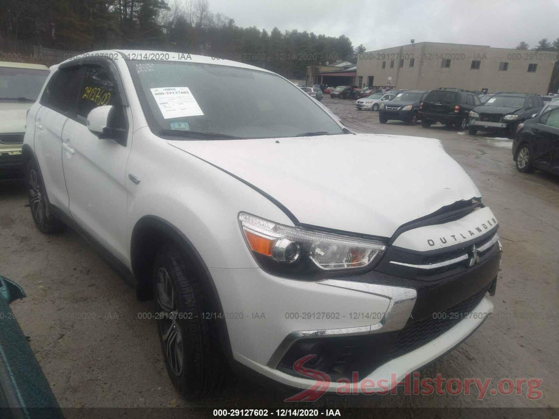 JA4AR3AU7KU003979 2019 MITSUBISHI OUTLANDER SPORT