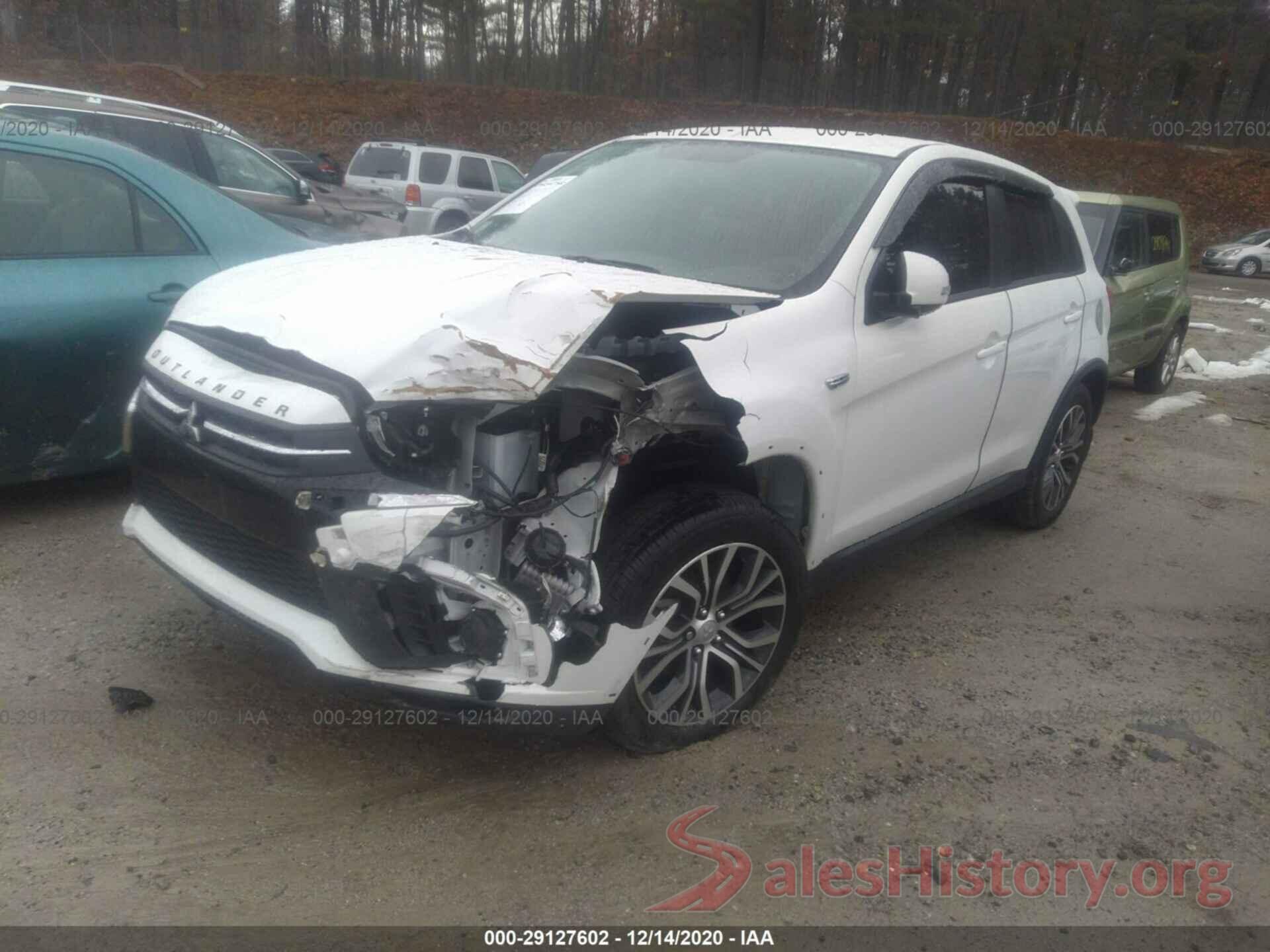 JA4AR3AU7KU003979 2019 MITSUBISHI OUTLANDER SPORT