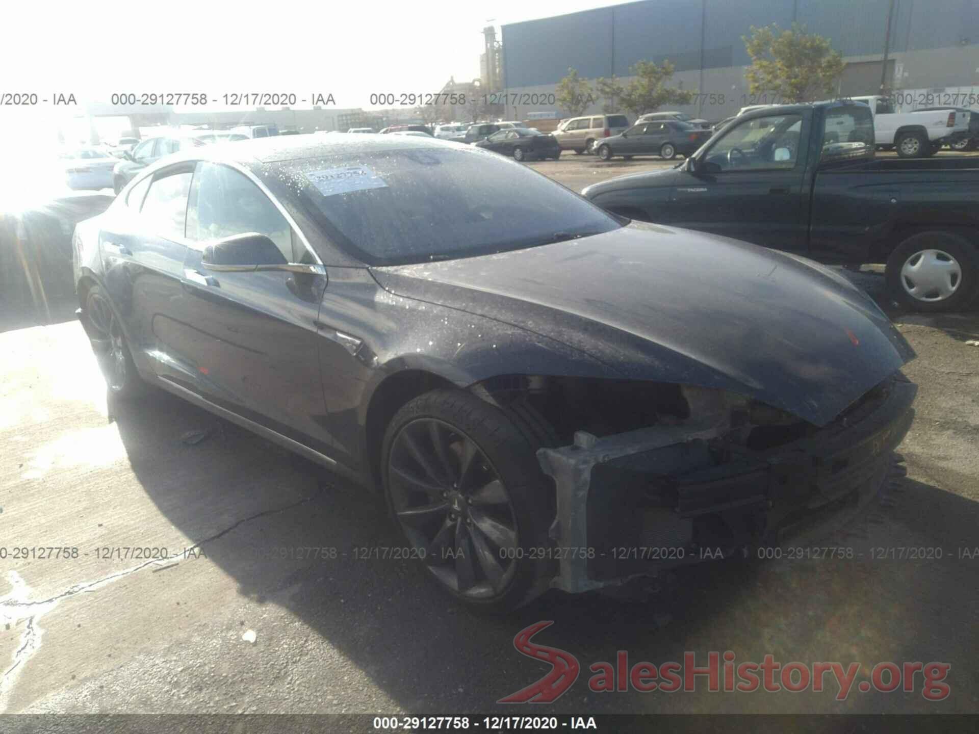 5YJSA1H1XEFP53889 2014 TESLA MODEL S