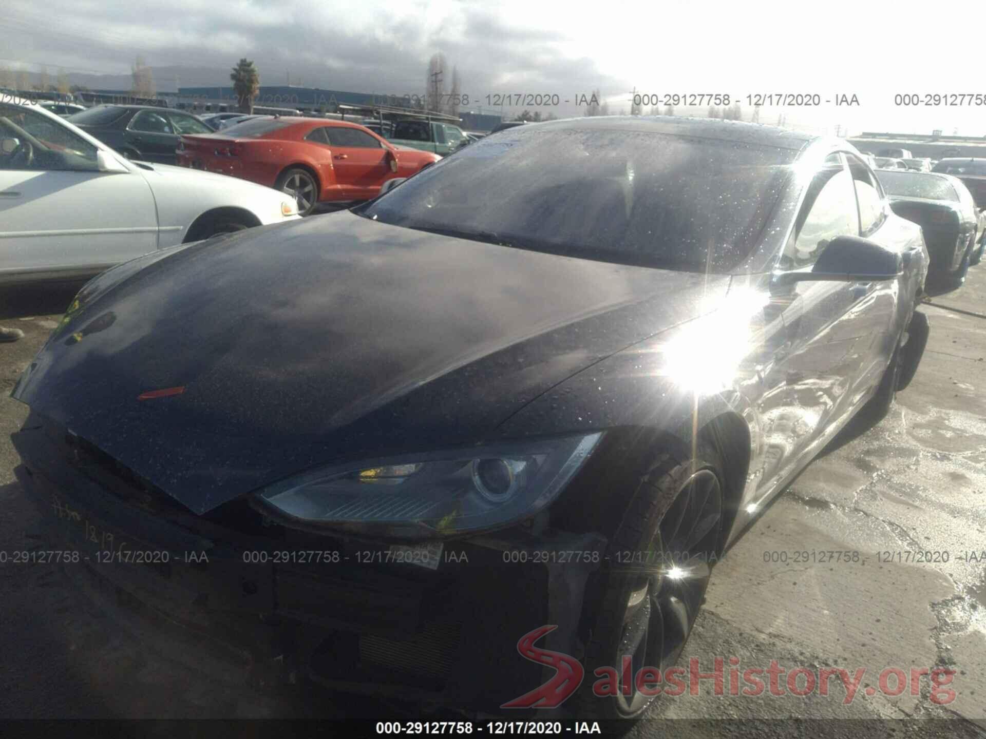 5YJSA1H1XEFP53889 2014 TESLA MODEL S