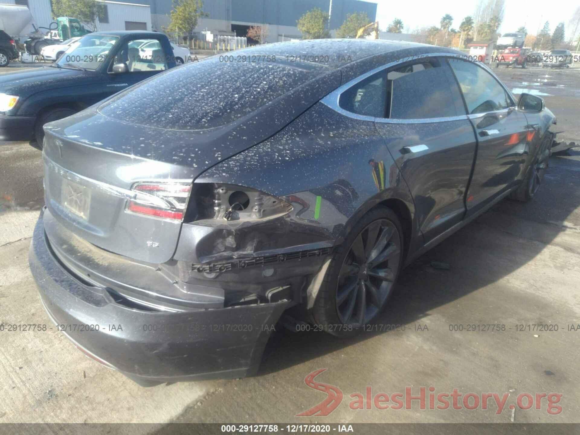 5YJSA1H1XEFP53889 2014 TESLA MODEL S