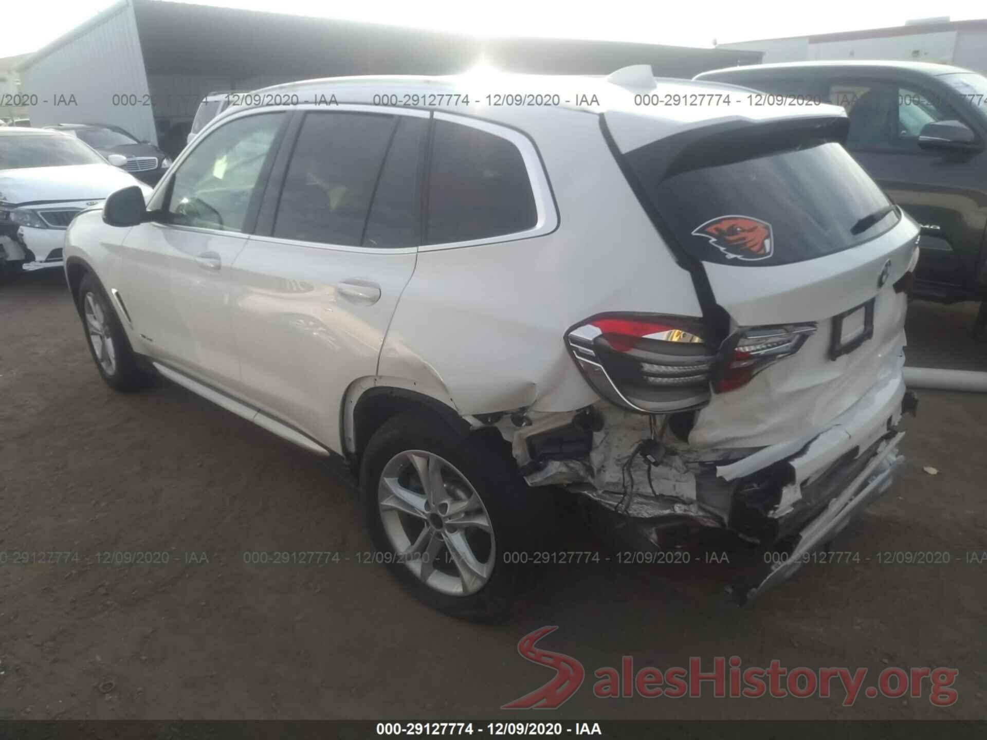 5UXTR9C50JLC79904 2018 BMW X3