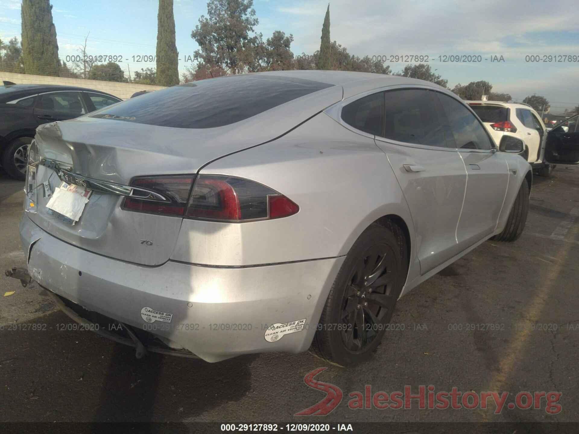 5YJSA1E13GF141430 2016 TESLA MODEL S