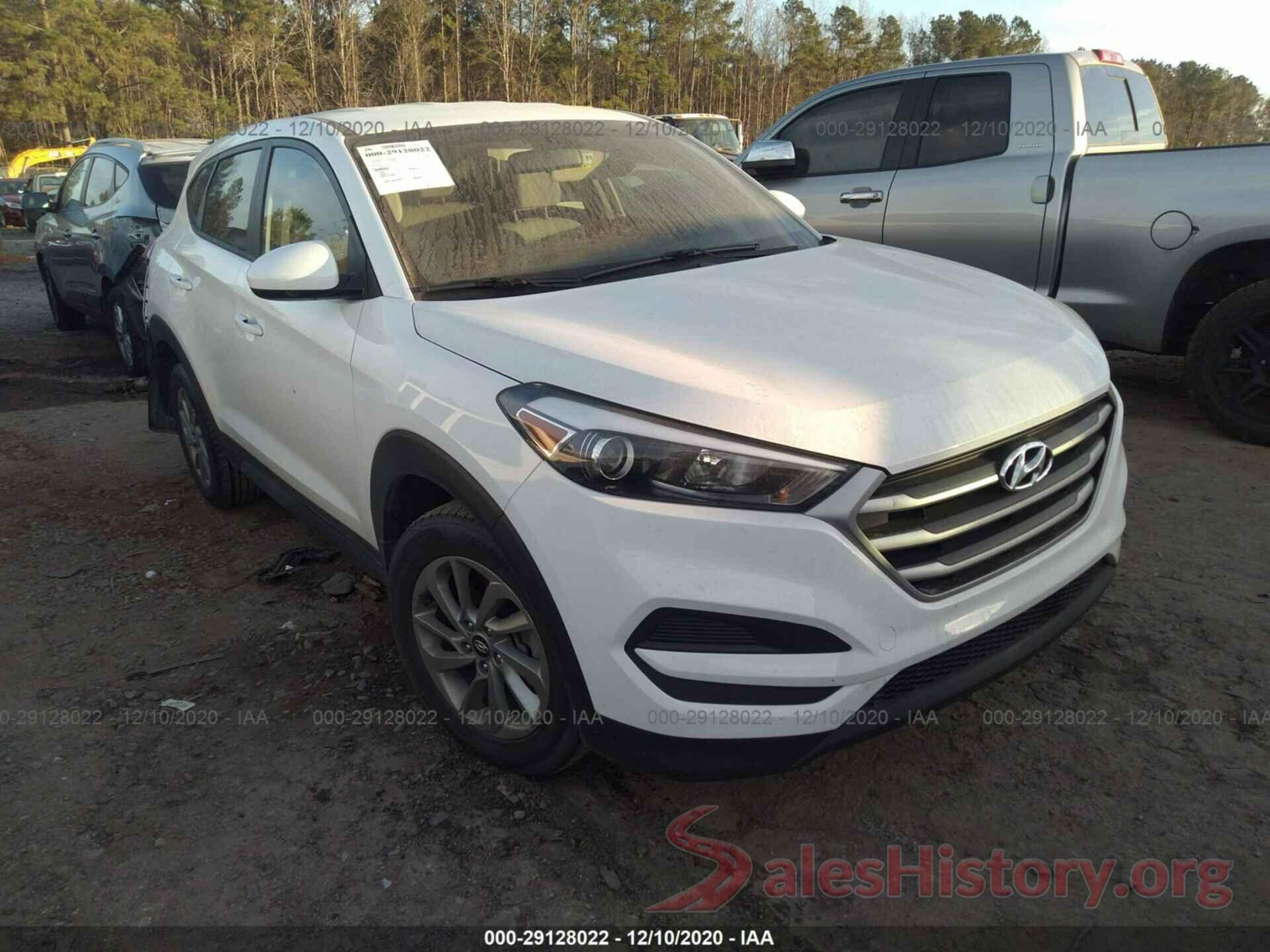 KM8J23A40JU812261 2018 HYUNDAI TUCSON