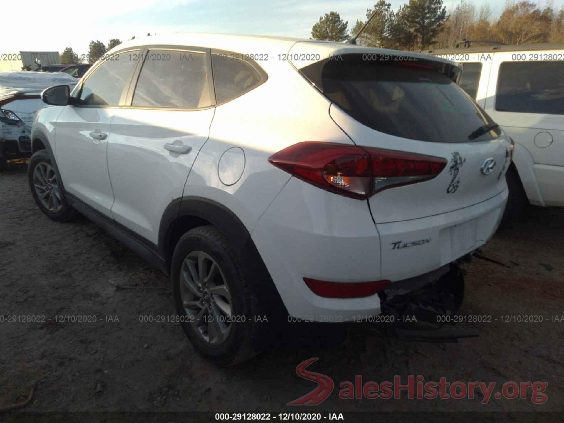 KM8J23A40JU812261 2018 HYUNDAI TUCSON