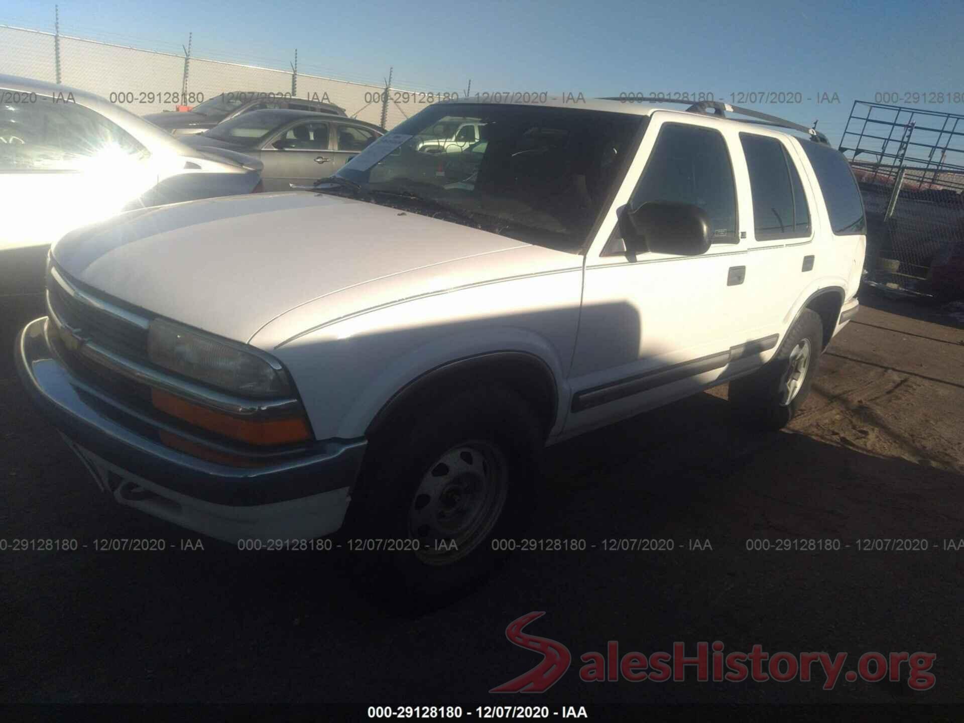 1GNDT13W3X2149703 1999 CHEVROLET BLAZER