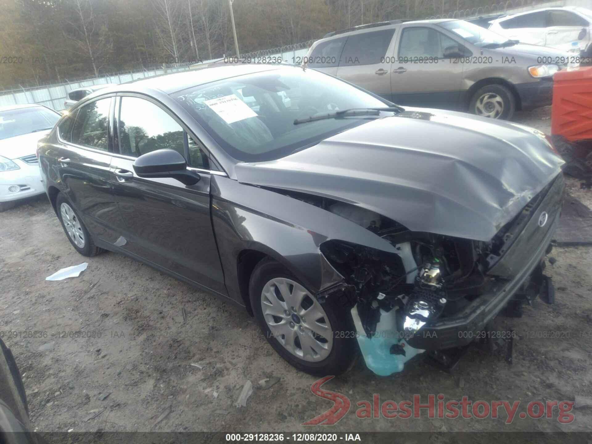 3FA6P0G73LR160134 2020 FORD FUSION