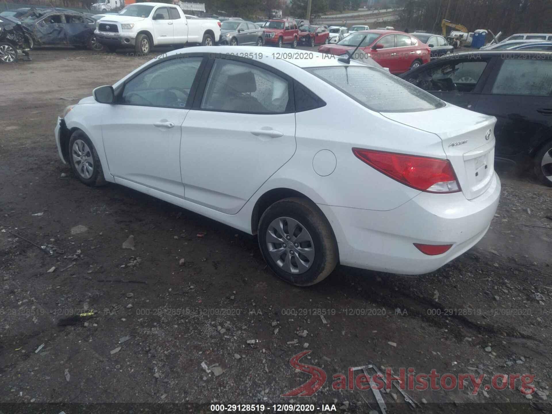 KMHCT4AE8GU120231 2016 HYUNDAI ACCENT