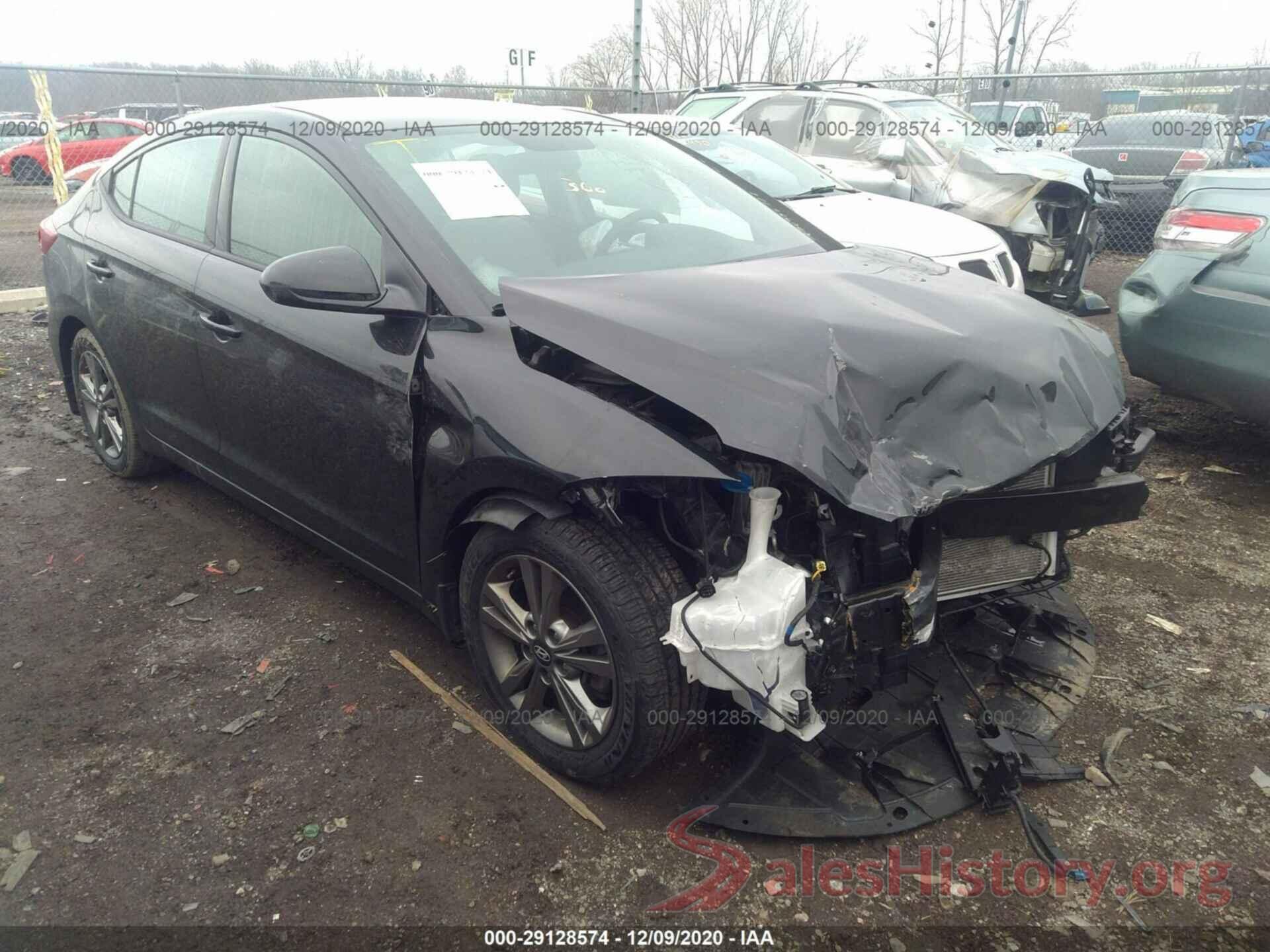 5NPD84LF7JH217521 2018 HYUNDAI ELANTRA