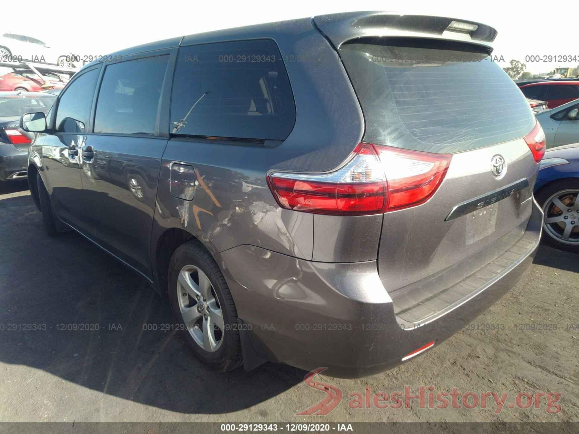 5TDZZ3DCXHS878269 2017 TOYOTA SIENNA