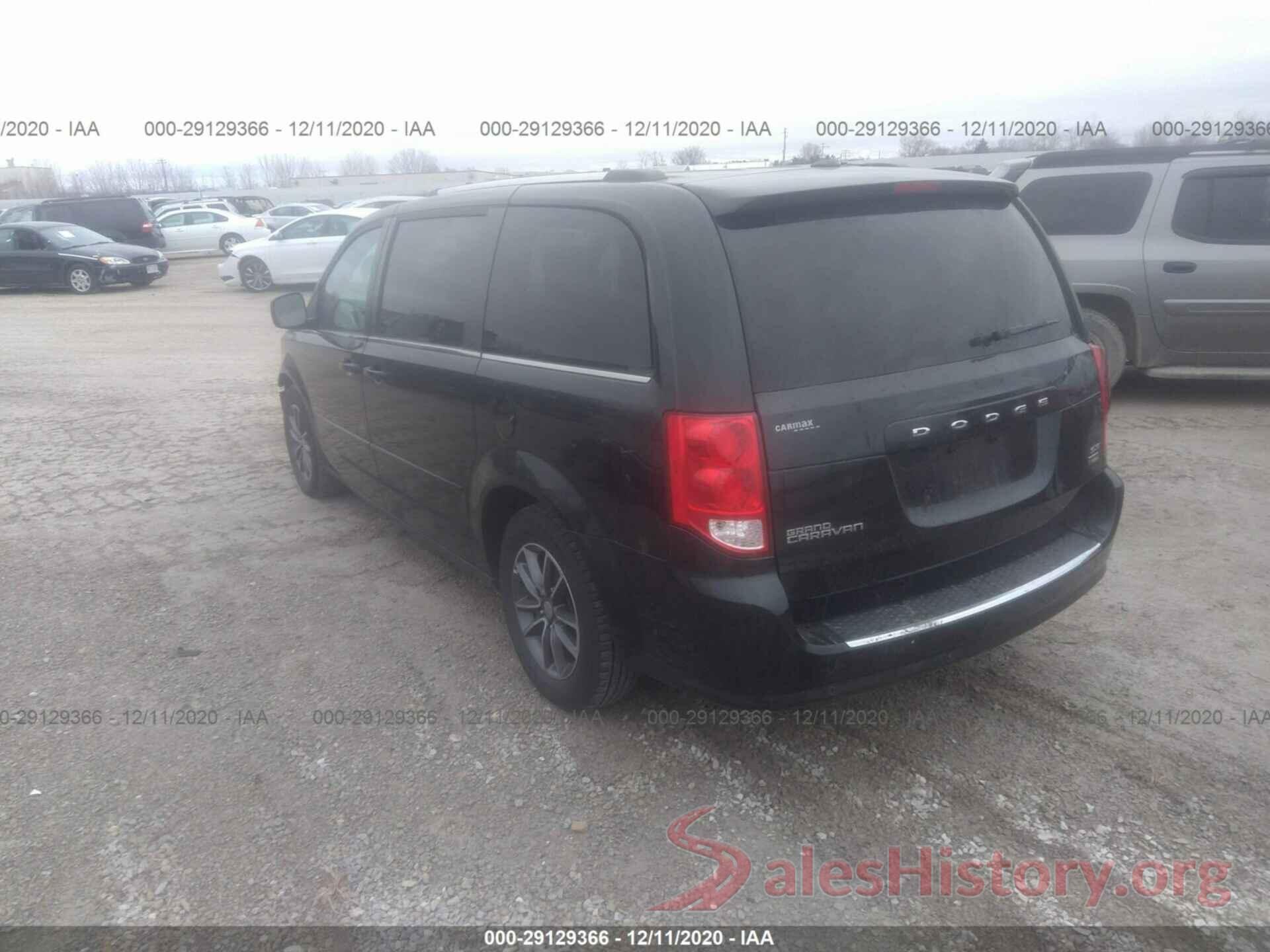 2C4RDGCGXHR689835 2017 DODGE GRAND CARAVAN