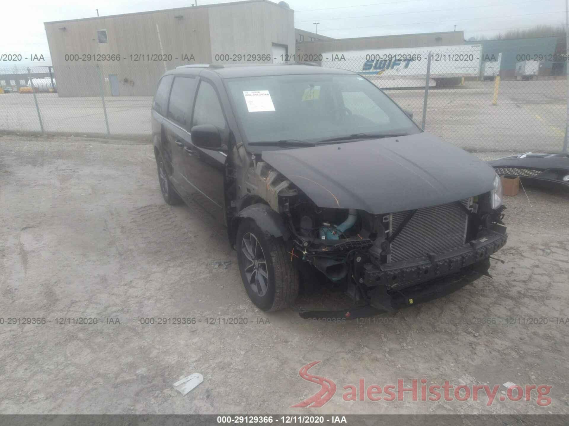 2C4RDGCGXHR689835 2017 DODGE GRAND CARAVAN