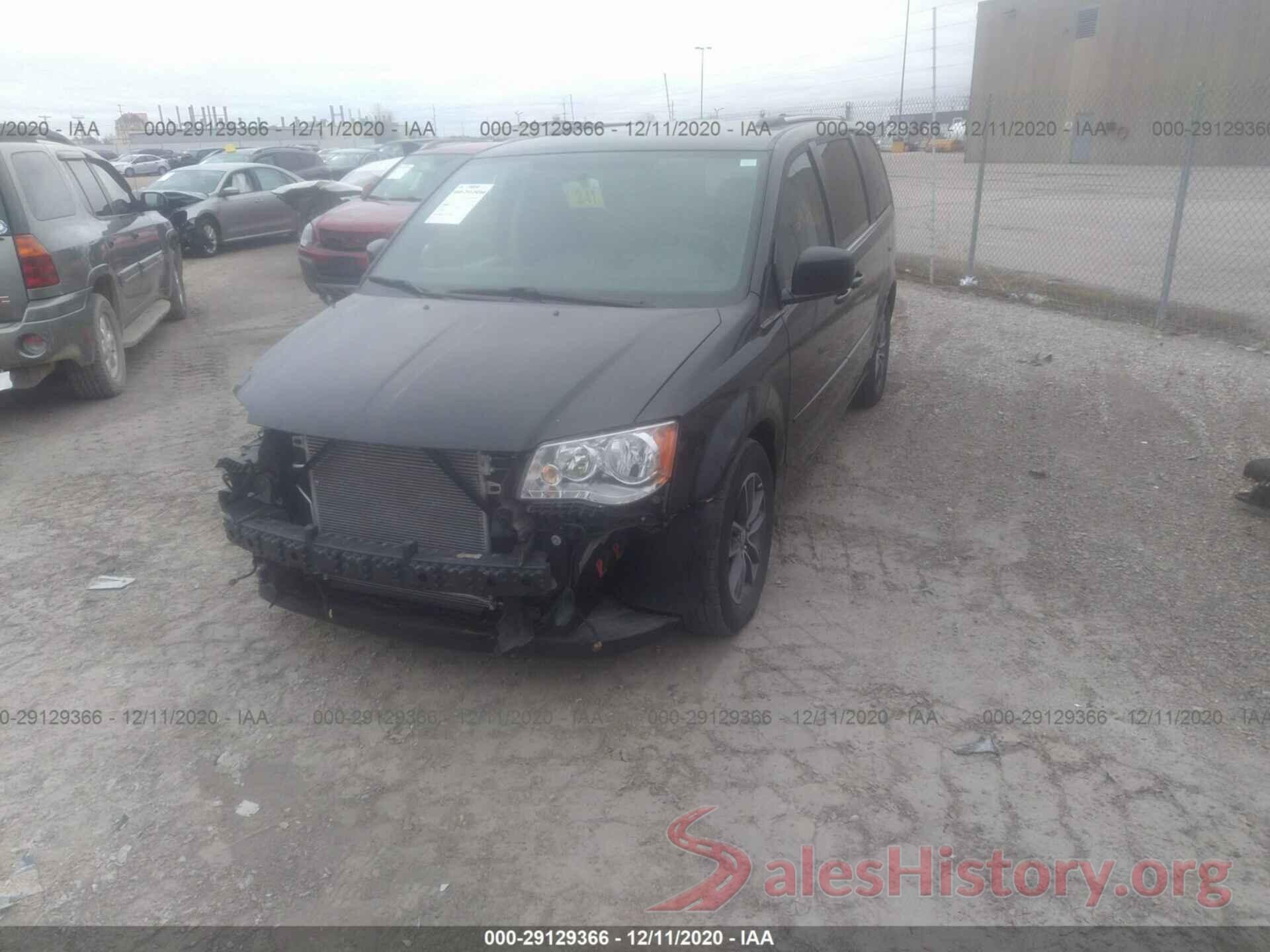 2C4RDGCGXHR689835 2017 DODGE GRAND CARAVAN