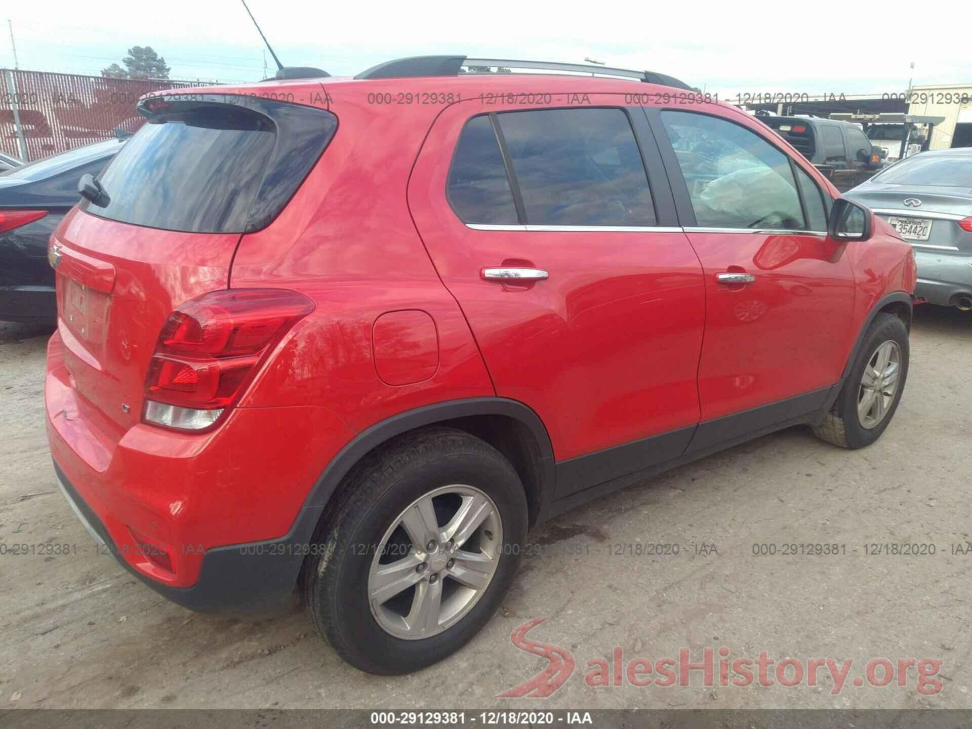 3GNCJLSB1JL279318 2018 CHEVROLET TRAX