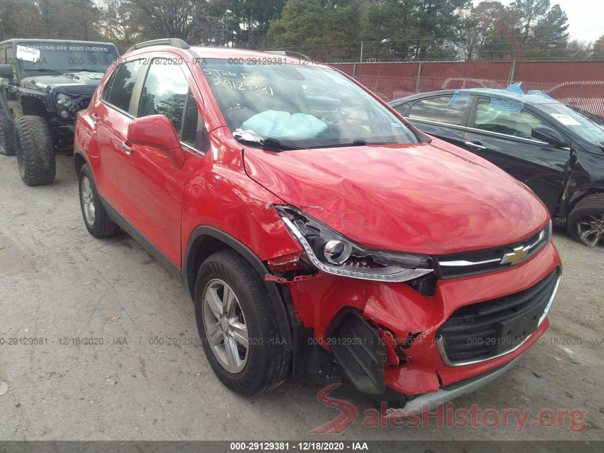 3GNCJLSB1JL279318 2018 CHEVROLET TRAX