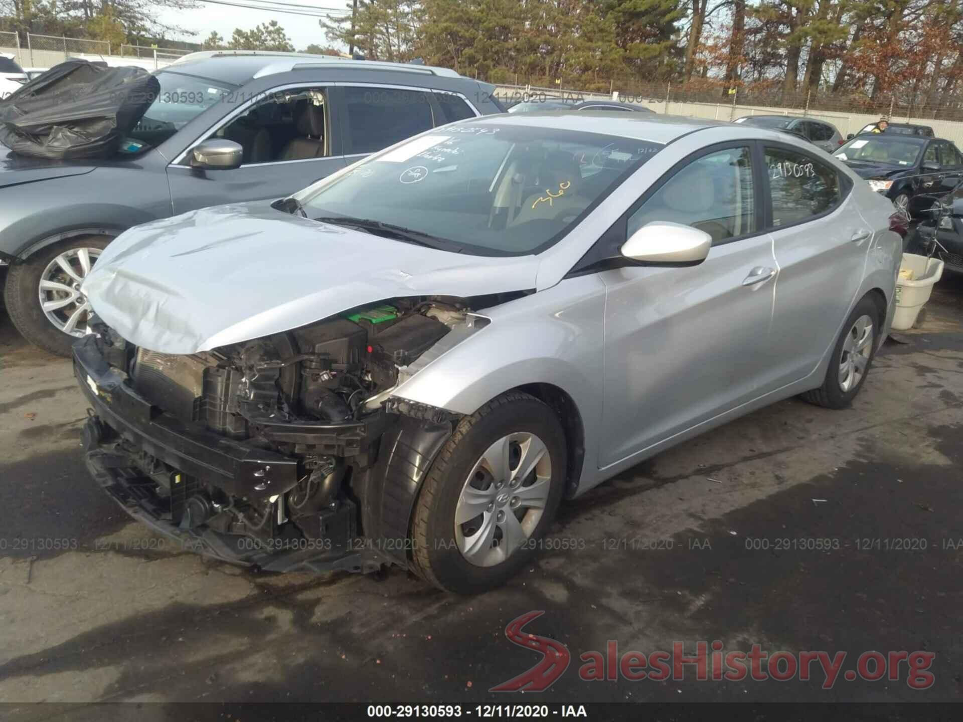 5NPDH4AE9GH736086 2016 HYUNDAI ELANTRA