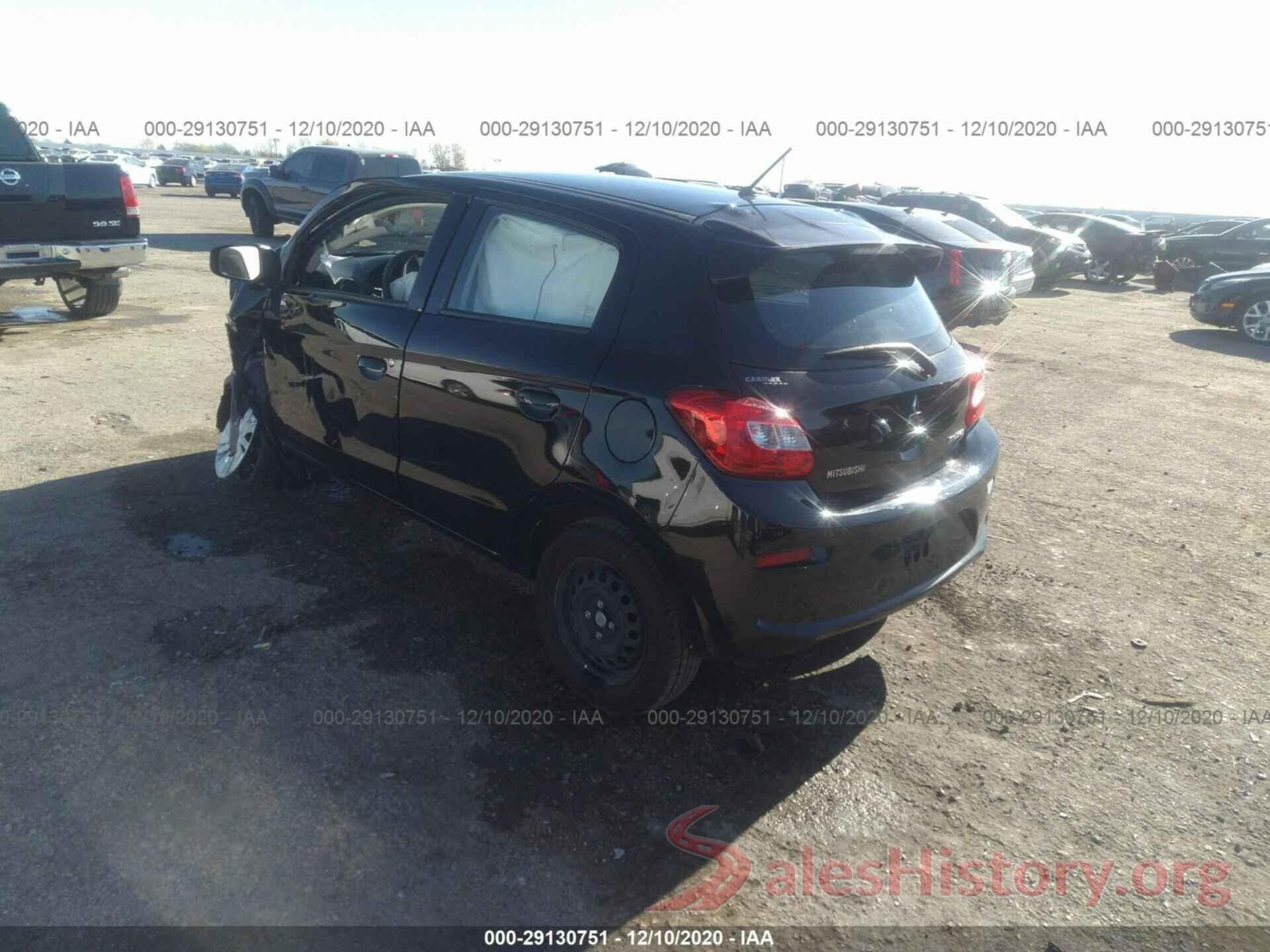 ML32A3HJ3KH010971 2019 MITSUBISHI MIRAGE