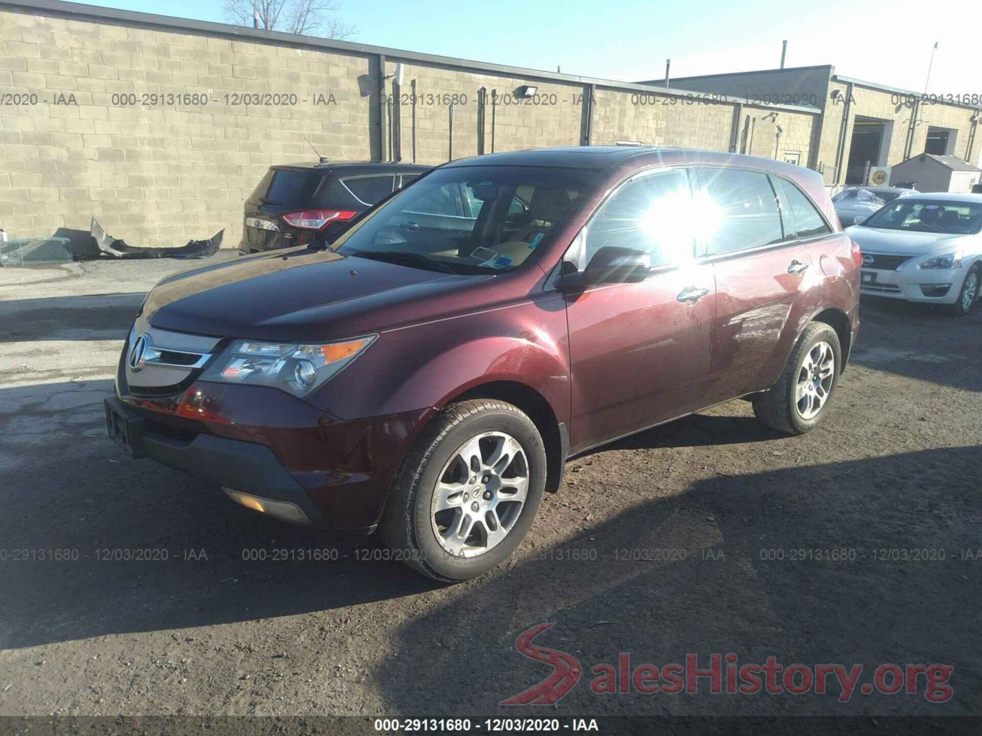 2C3CDXCTXGH185684 2008 ACURA MDX