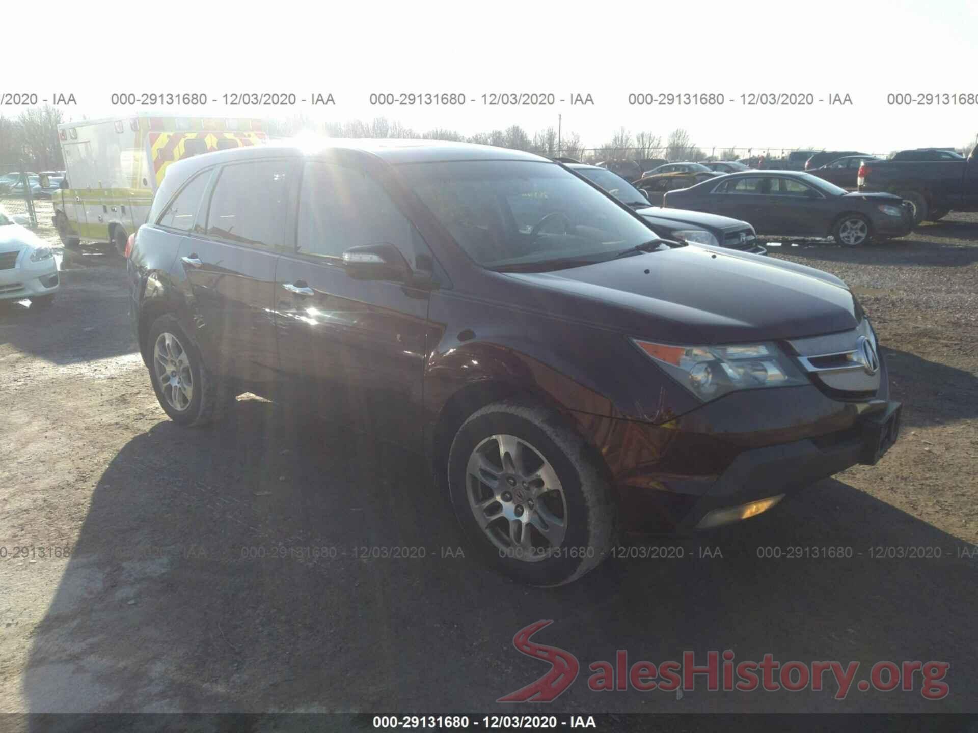 2C3CDXCTXGH185684 2008 ACURA MDX