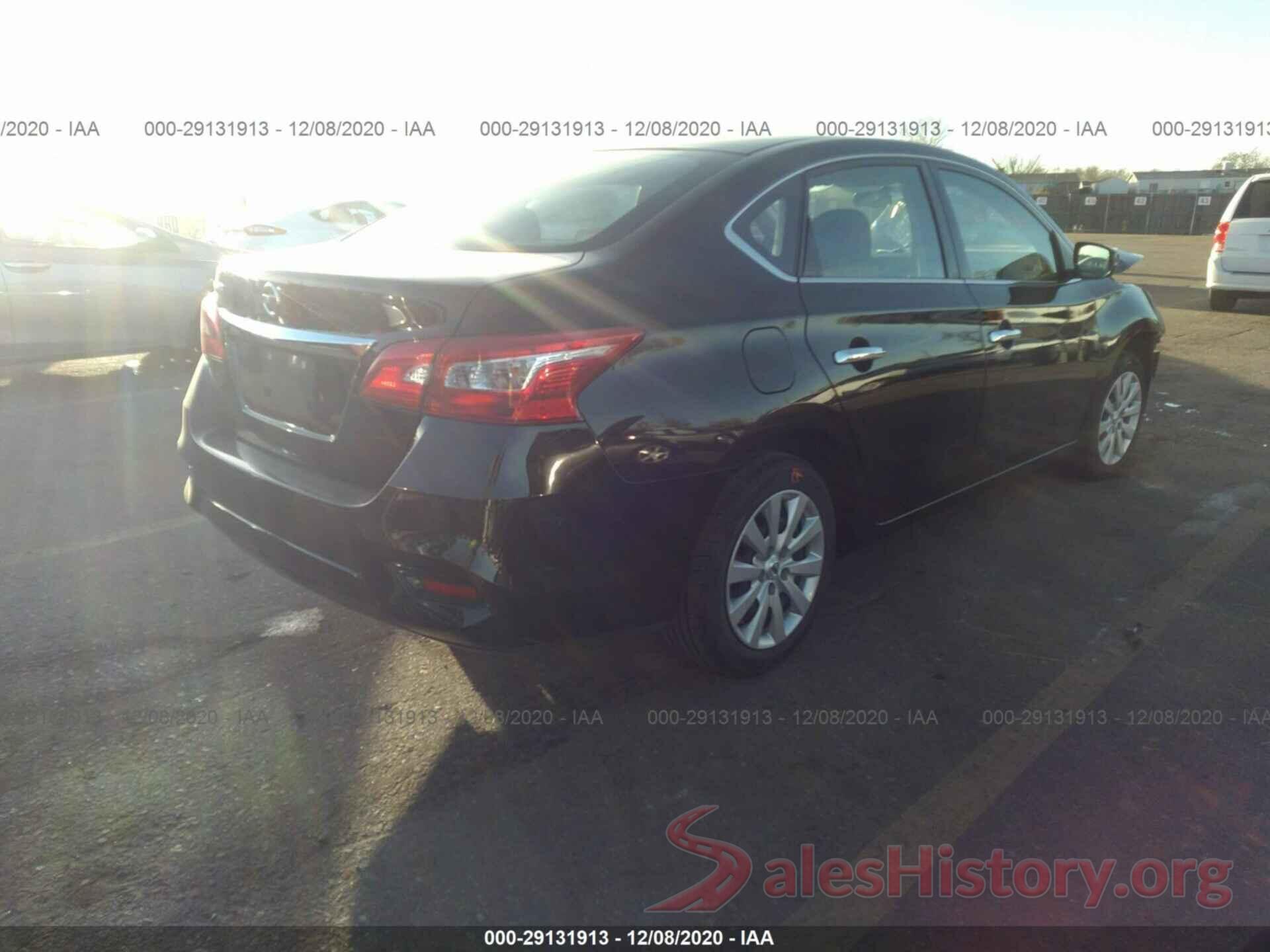 3N1AB7APXKY360052 2019 NISSAN SENTRA